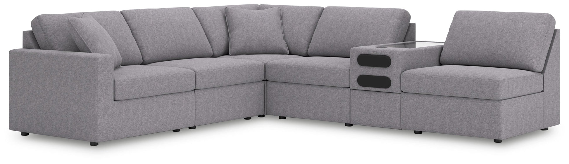 Signature Design by Ashley® Modmax - Granite - Sectional | Meri Furniture