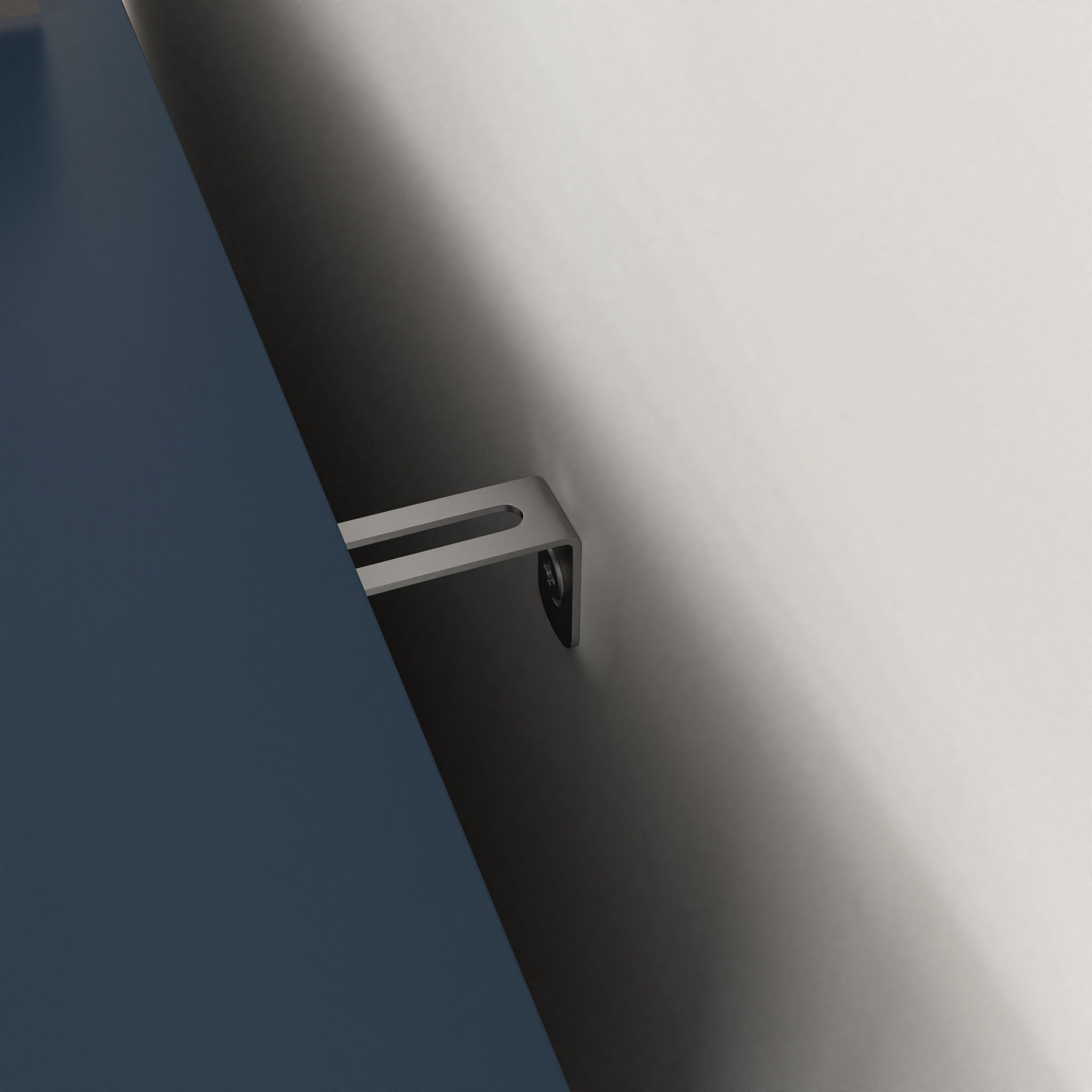 Modern Cabinet With Glass Doors And Drawer