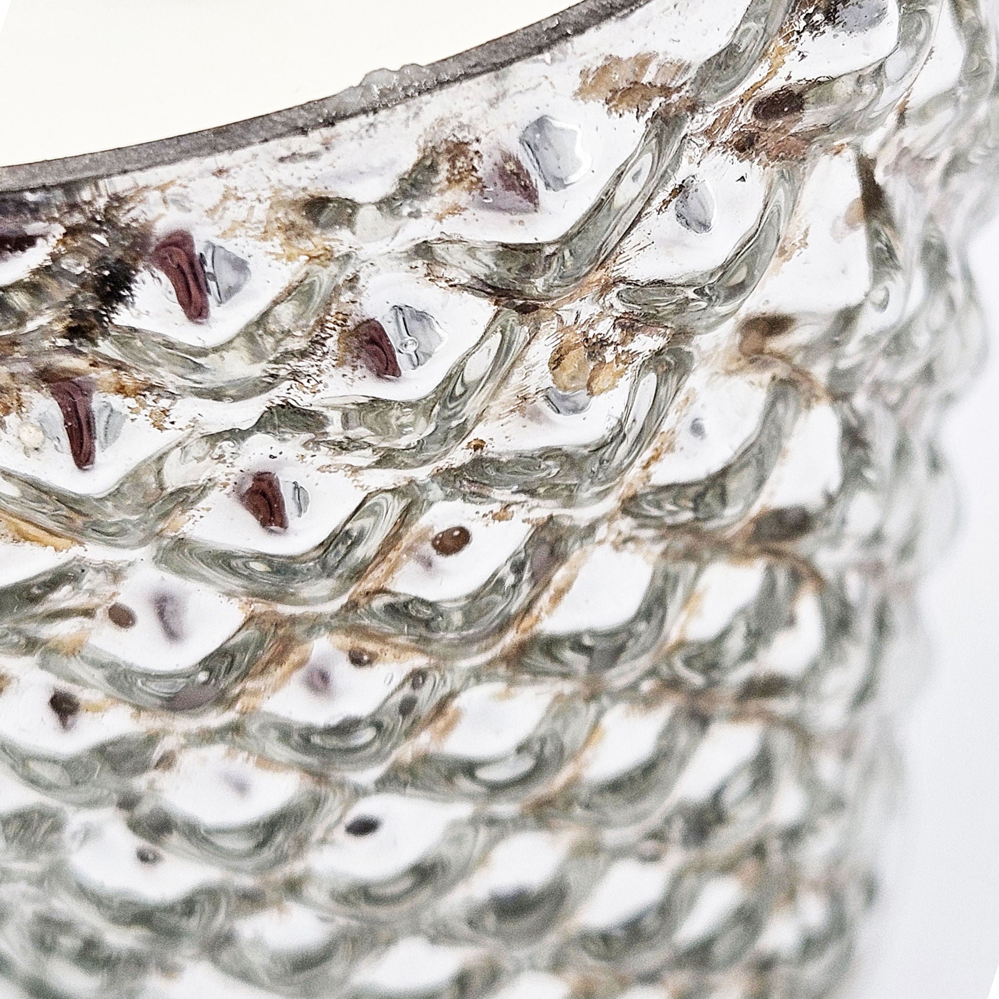 Scented Soy Wax Candle Glass (Set of 4) - Silver