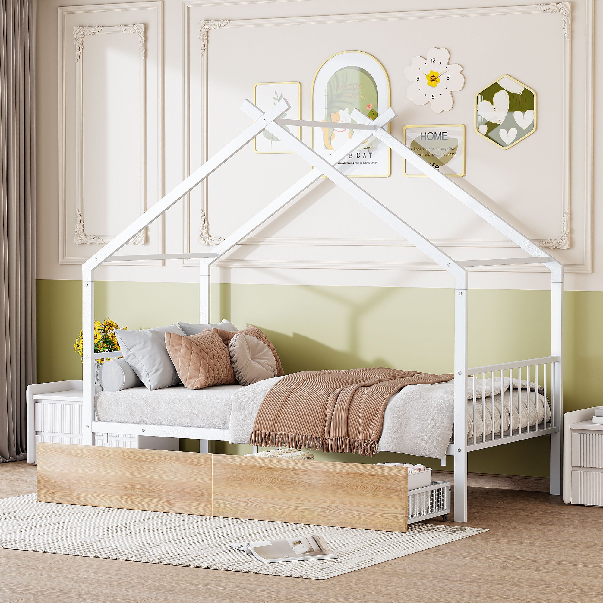 Adorable House Design Bed