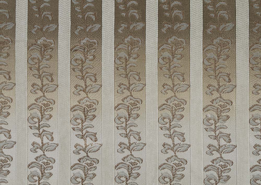 Sorina - Loveseat With 5 Pillows - Velvet, Fabric & Antique Gold