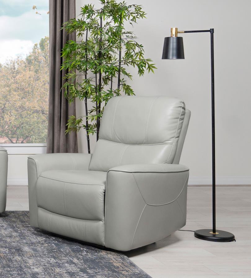 Coaster Fine Furniture Greenfield - Upholstered Power Recliner Chair | Meri Furniture