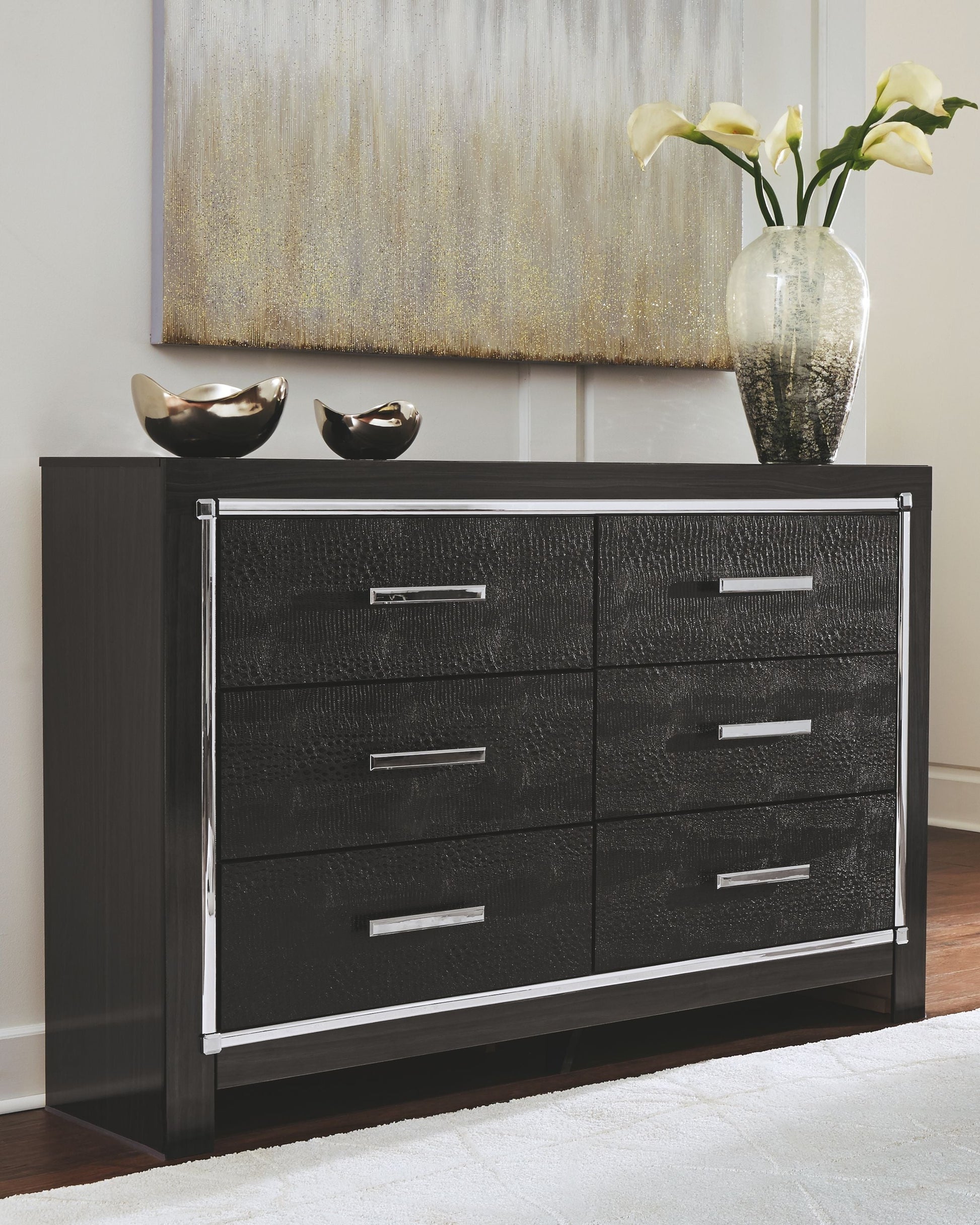 Ashley Furniture Kaydell - Dresser, Mirror | Meri Furniture