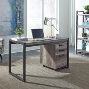 Liberty Furniture Tanners Creek - 2 Piece Home Office Desk Set - Dark Gray | Meri Furniture