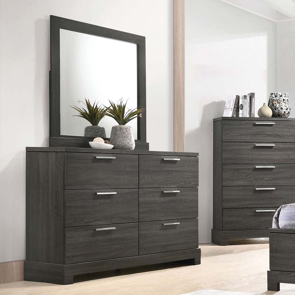 ACME Lantha - Dresser - Gray Oak | Meri Furniture