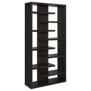 Coaster Fine Furniture Altmark - 8-Shelf Open Bookcase - Cappuccino | Meri Furniture