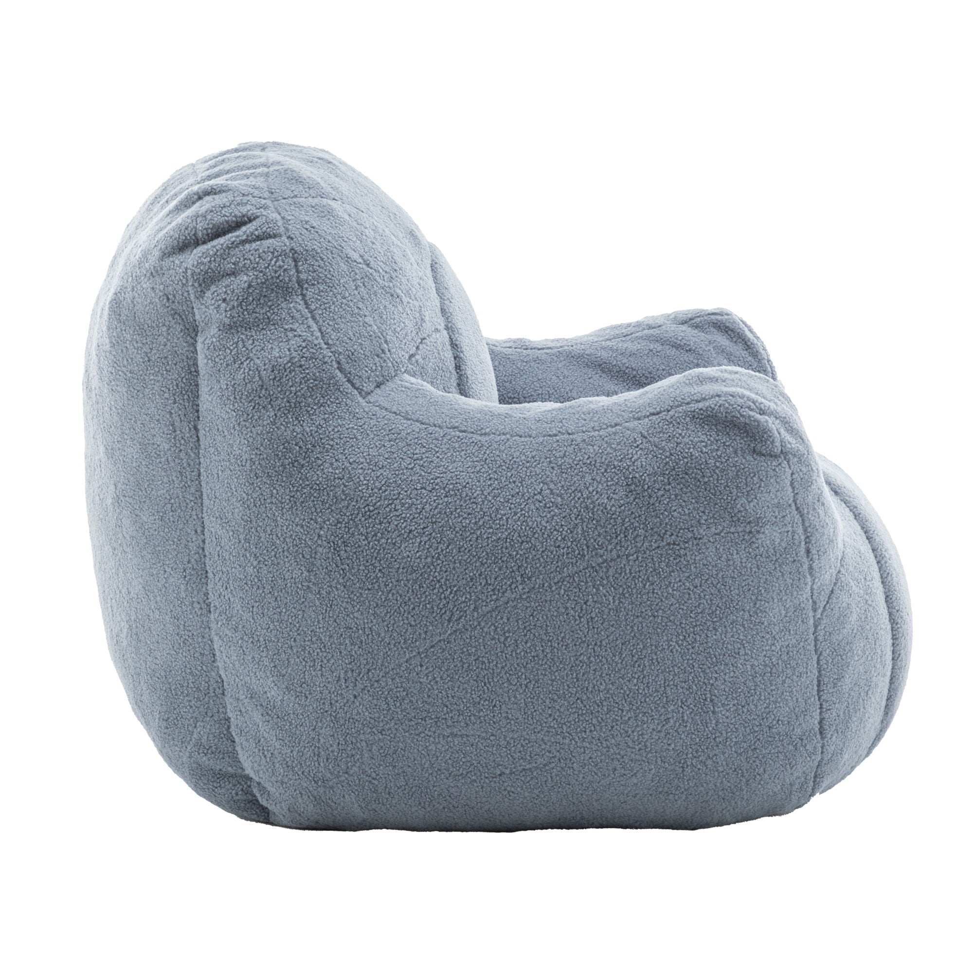 Comfy Bean Bag Chair With Filler, Fluffy And Cozy Seating