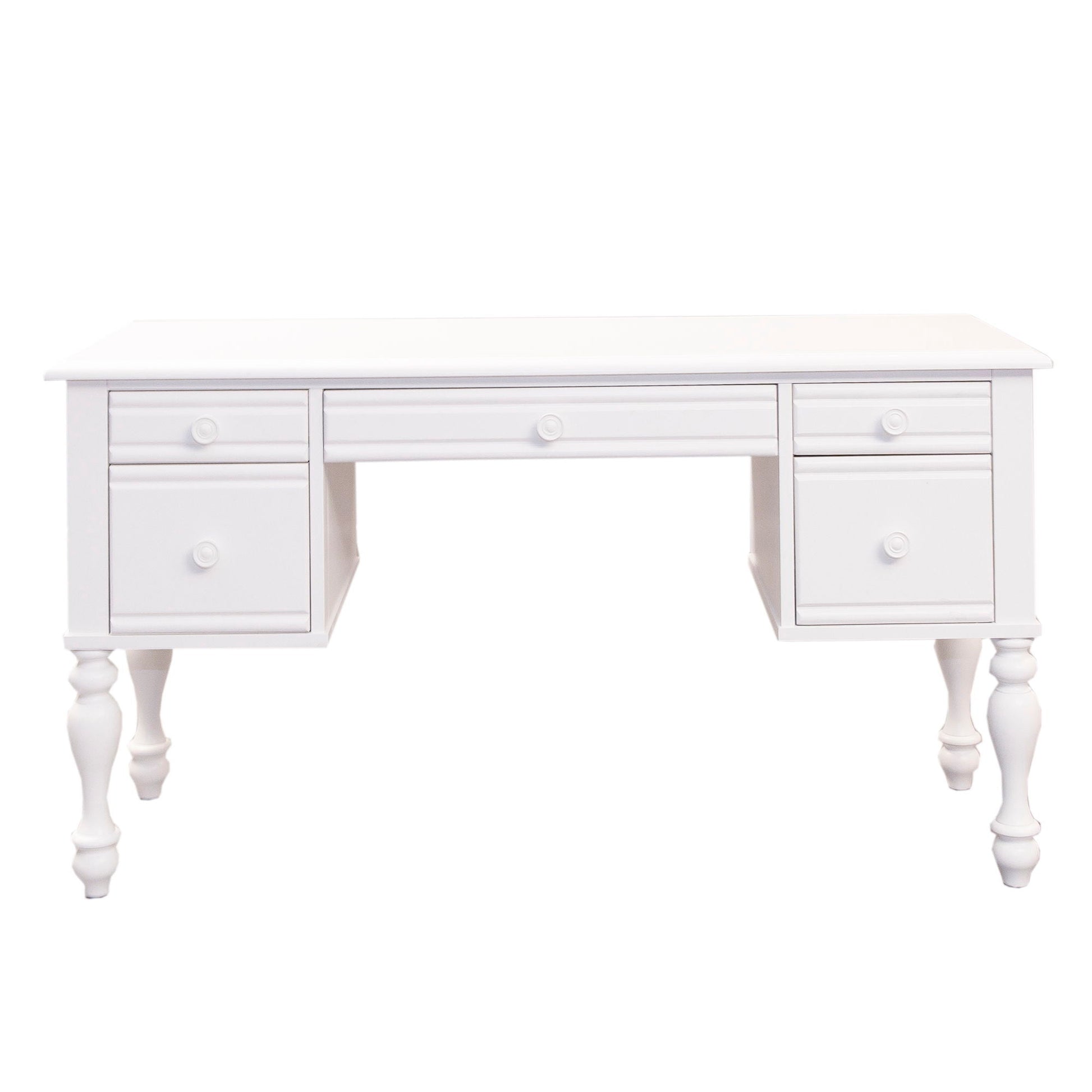 Liberty Furniture Summer House - Wood Vanity Desk - White | Meri Furniture