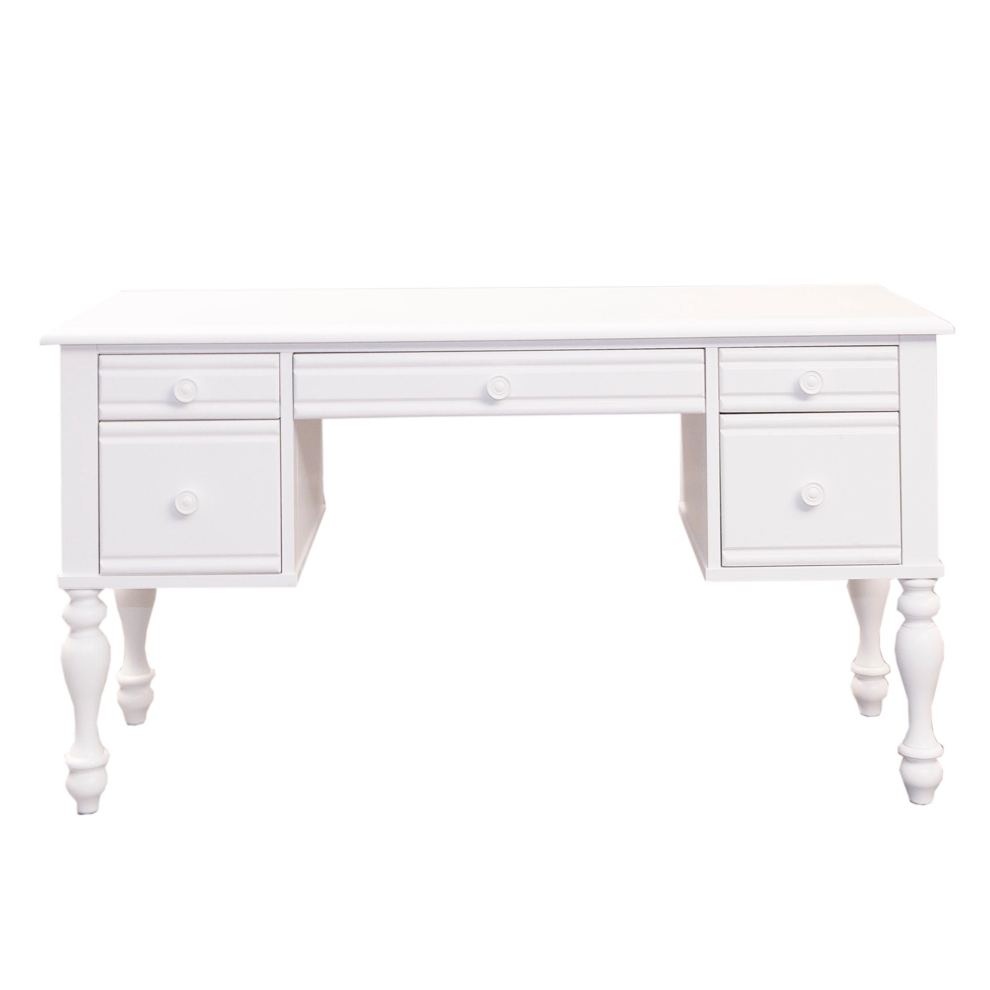 Liberty Furniture Summer House - Wood Vanity Desk - White | Meri Furniture
