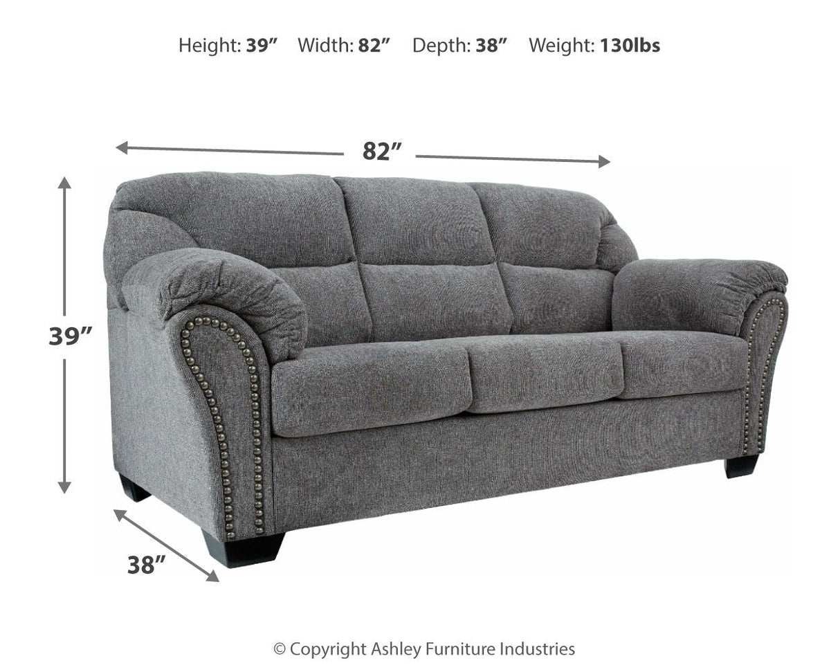Ashley Furniture Allmaxx - Pewter - Sofa | Meri Furniture