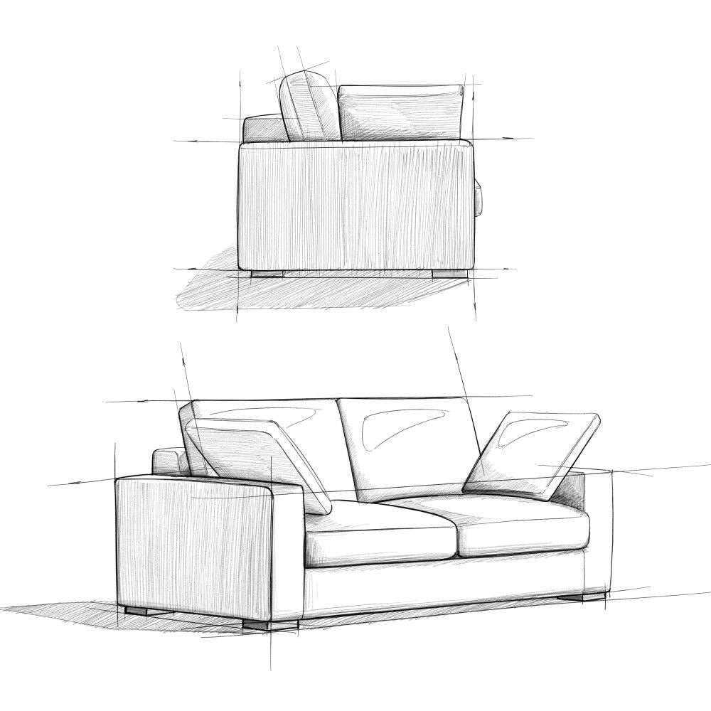 Charlie - Deep Seater Sofa