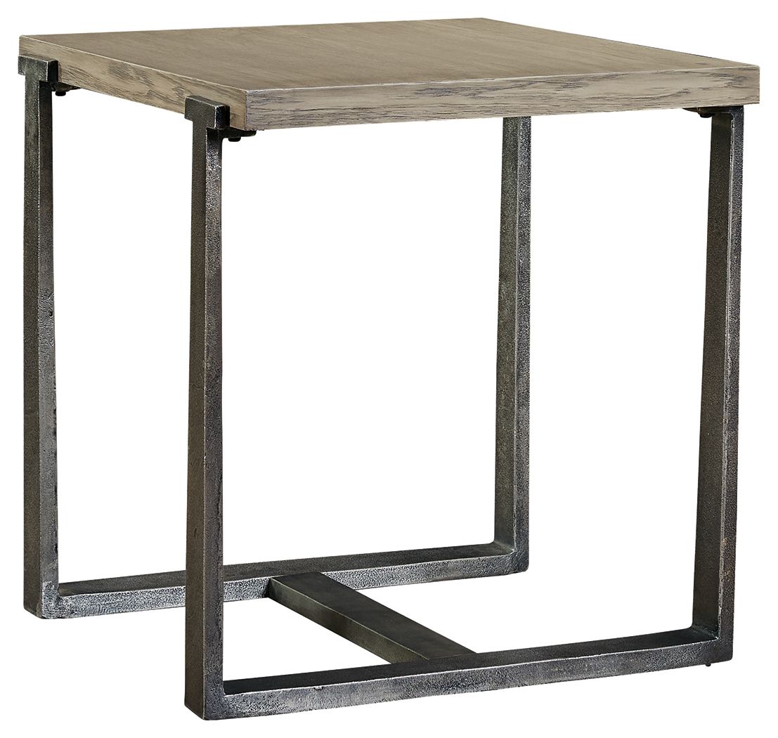 Signature Design by Ashley® Dalenville - Gray - Rectangular End Table | Meri Furniture