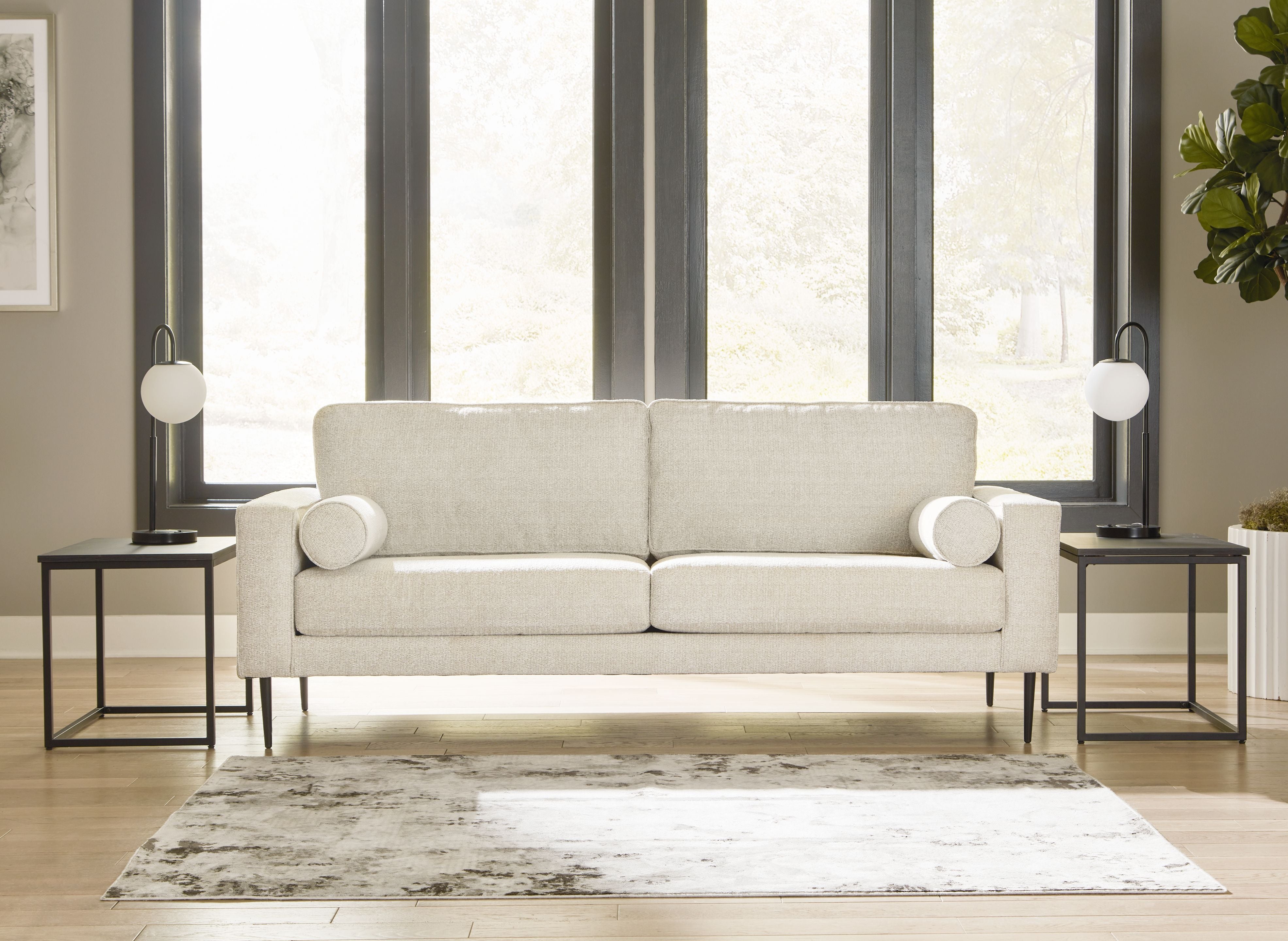 Signature Design by Ashley® Hazela - Sandstone - Sofa | Meri Furniture