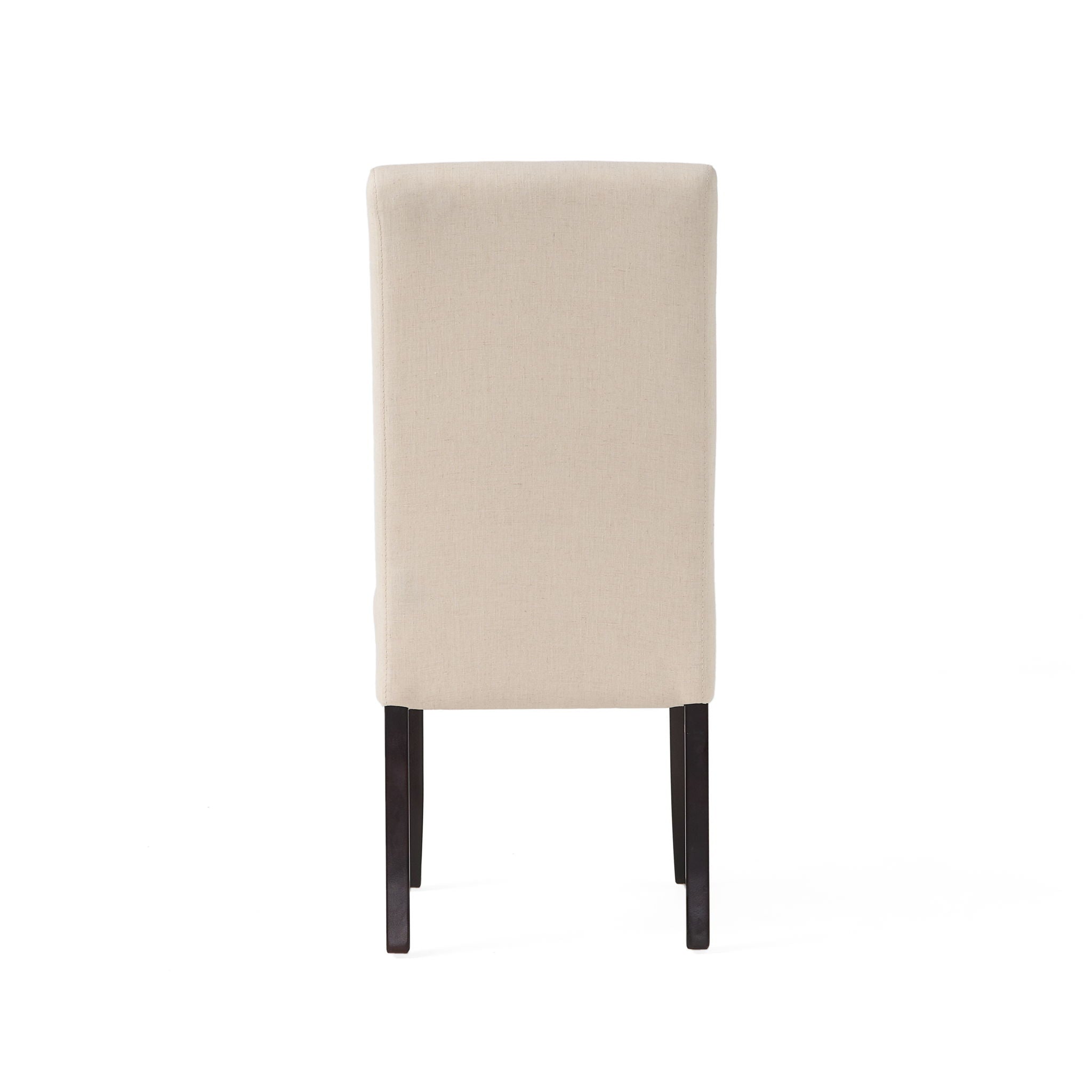 Pertica - Dining Chair Contemporary Design Wood Fabric - Natural