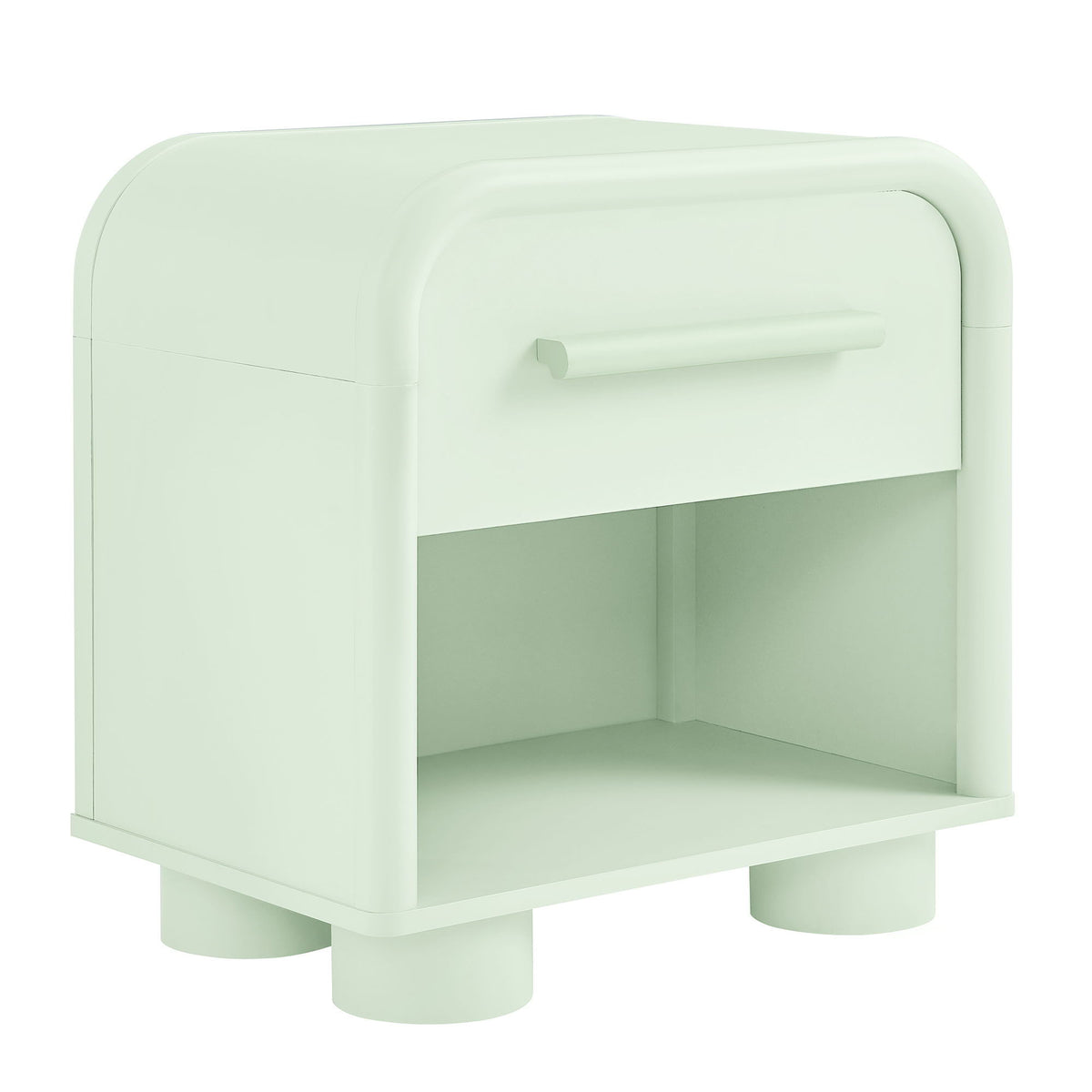 Bellamy Curved 1-Drawer Nightstand by Modway