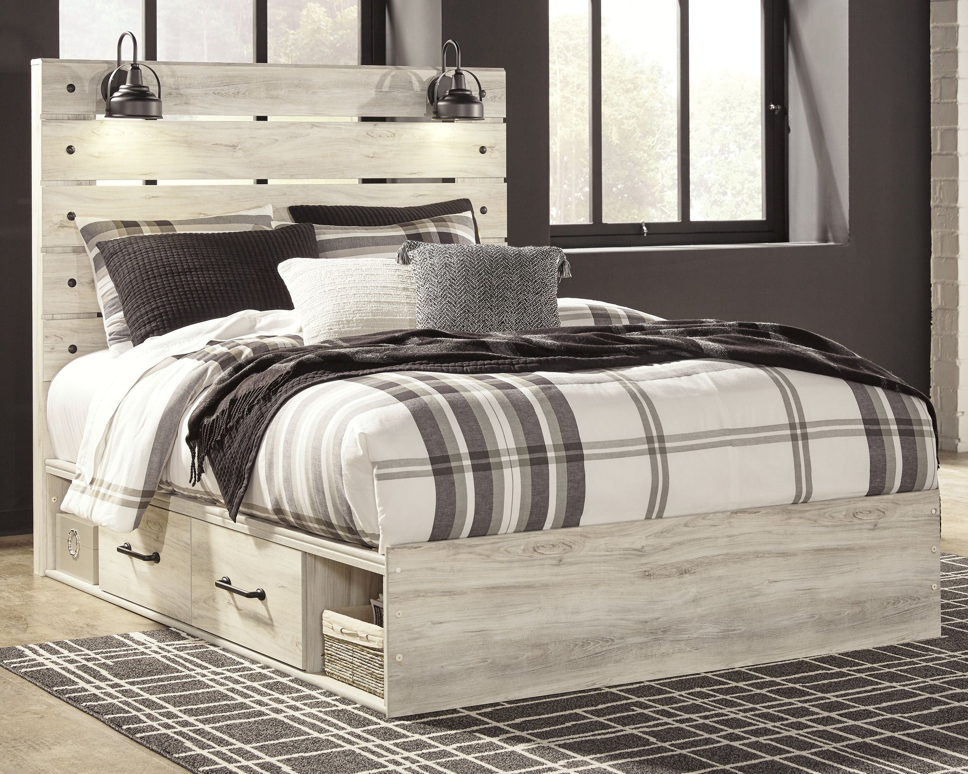 Signature Design by Ashley® Cambeck - Panel Bed | Meri Furniture