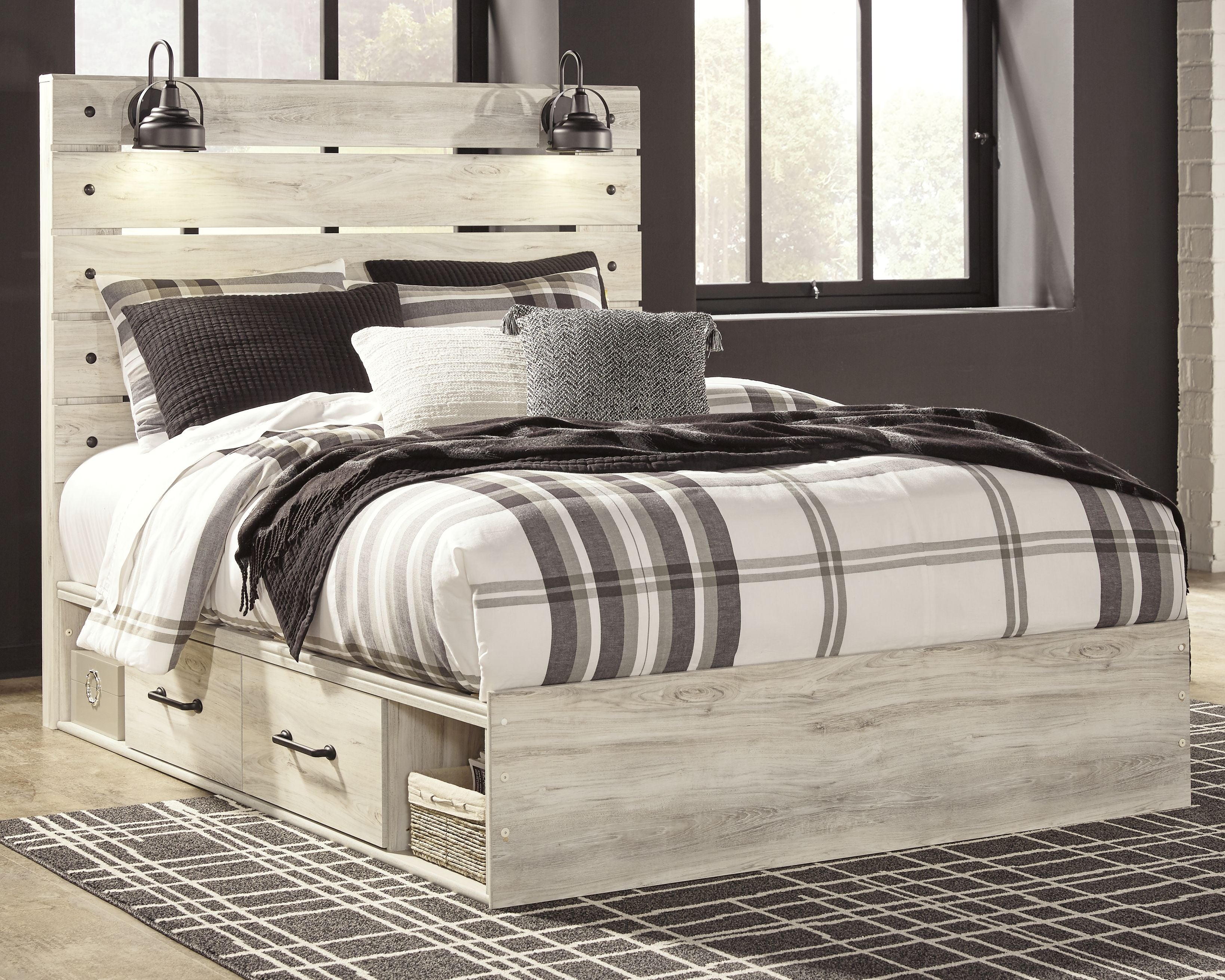 Signature Design by Ashley® Cambeck - Panel Bed | Meri Furniture