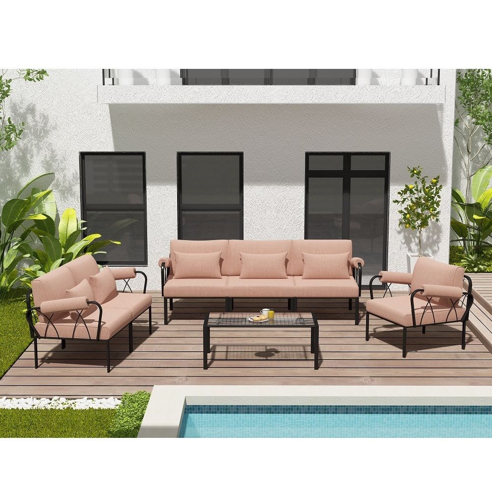 ACME Rajni - Patio-Armless Chair - Oak & Antique White Finish | Meri Furniture