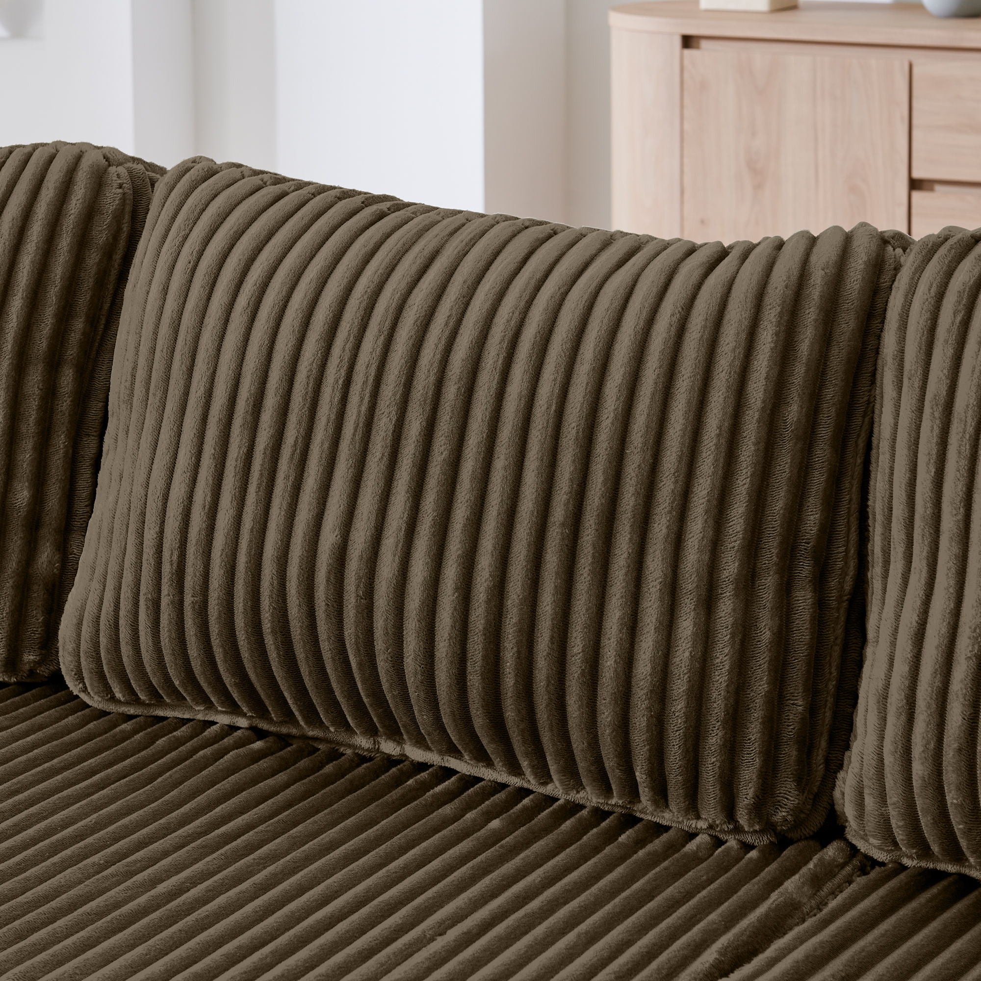 Modern Minimalist U - Shape Modular Sectional Sofa