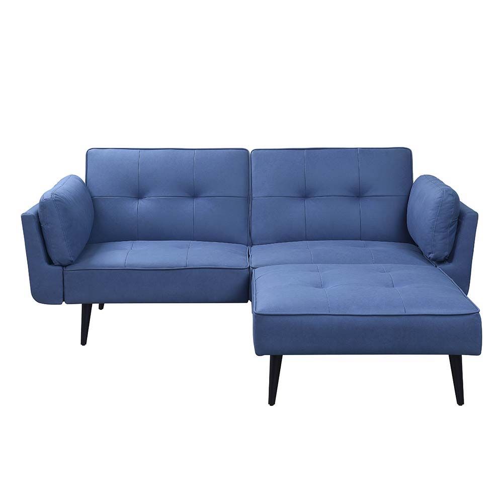 ACME Nafisa - Sofa - Blue Fabric | Meri Furniture