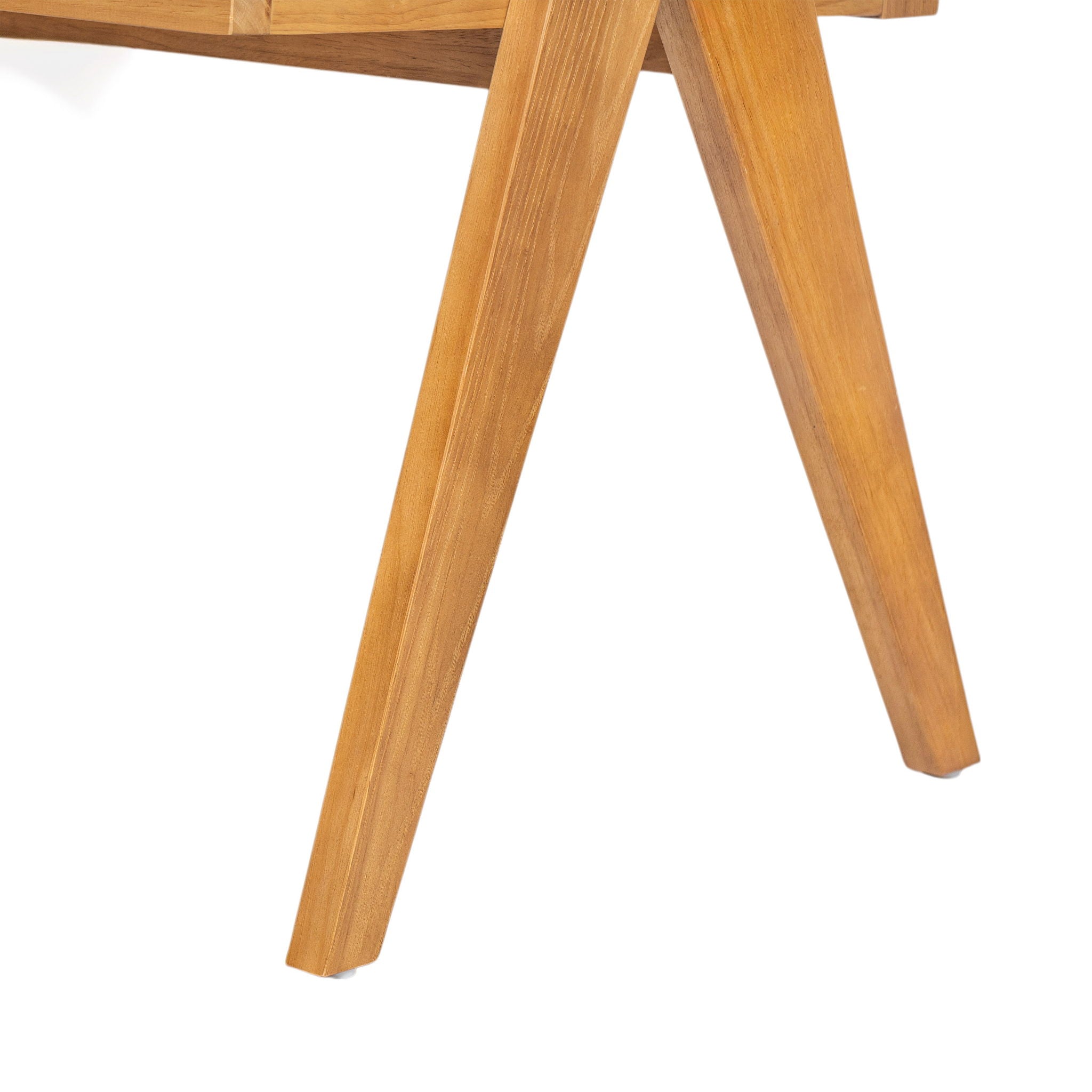 Chandigarh Arm Dining Chair With Natural Cane Design (Set of 2)