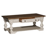 Liberty Furniture Morgan Creek - Cocktail Table - White | Meri Furniture