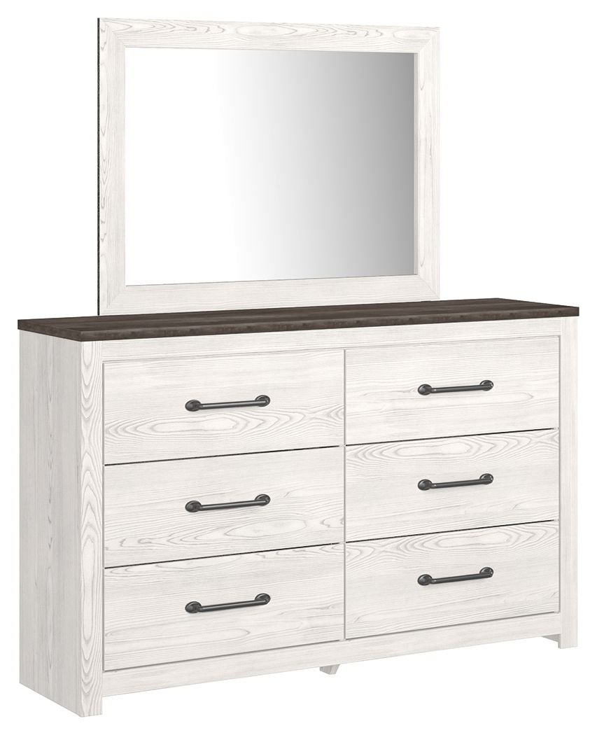 Signature Design by Ashley® Gerridan - Dresser, Mirror | Meri Furniture