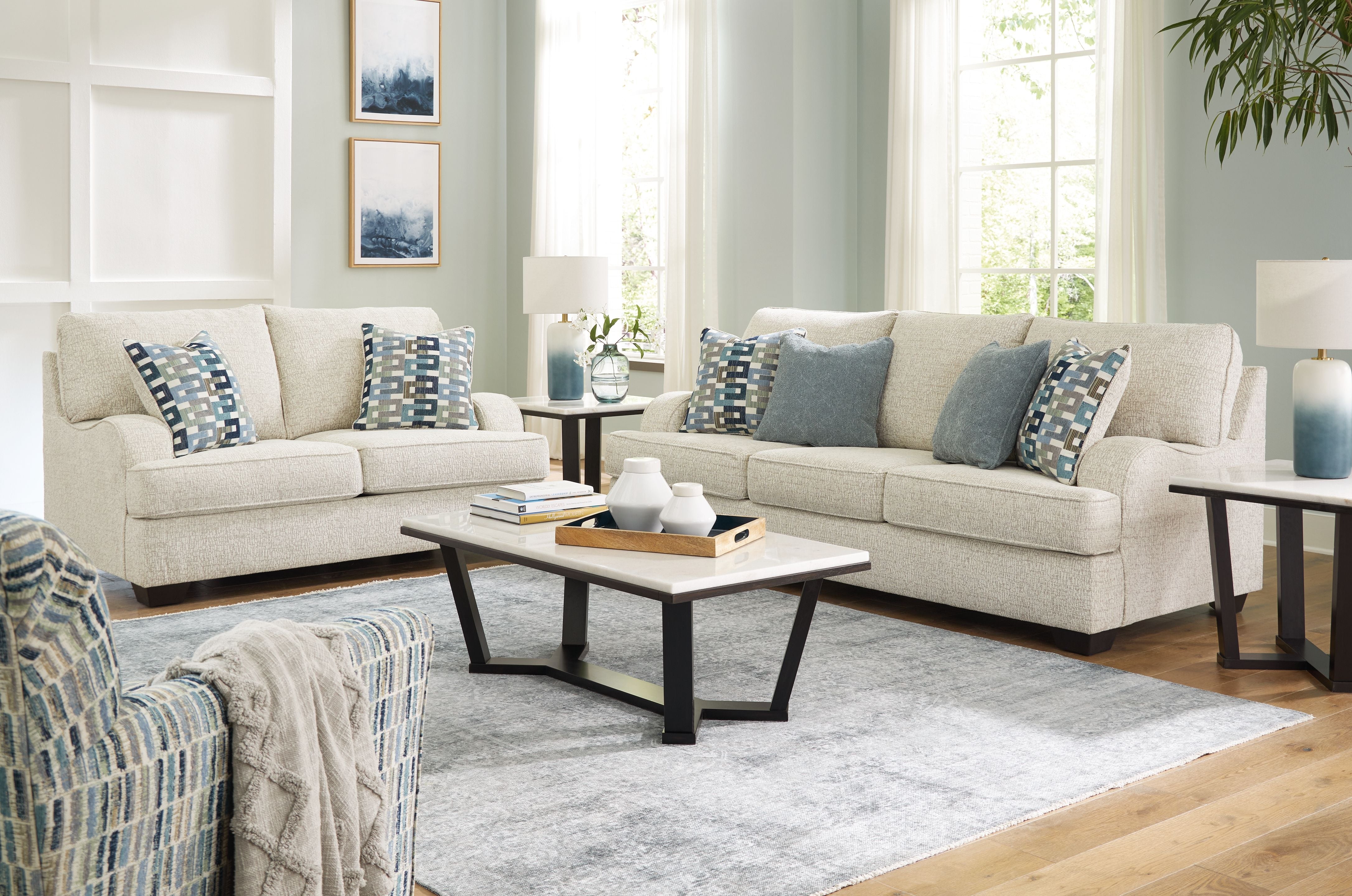 Ashley Furniture Valerano - Living Room Set | Meri Furniture