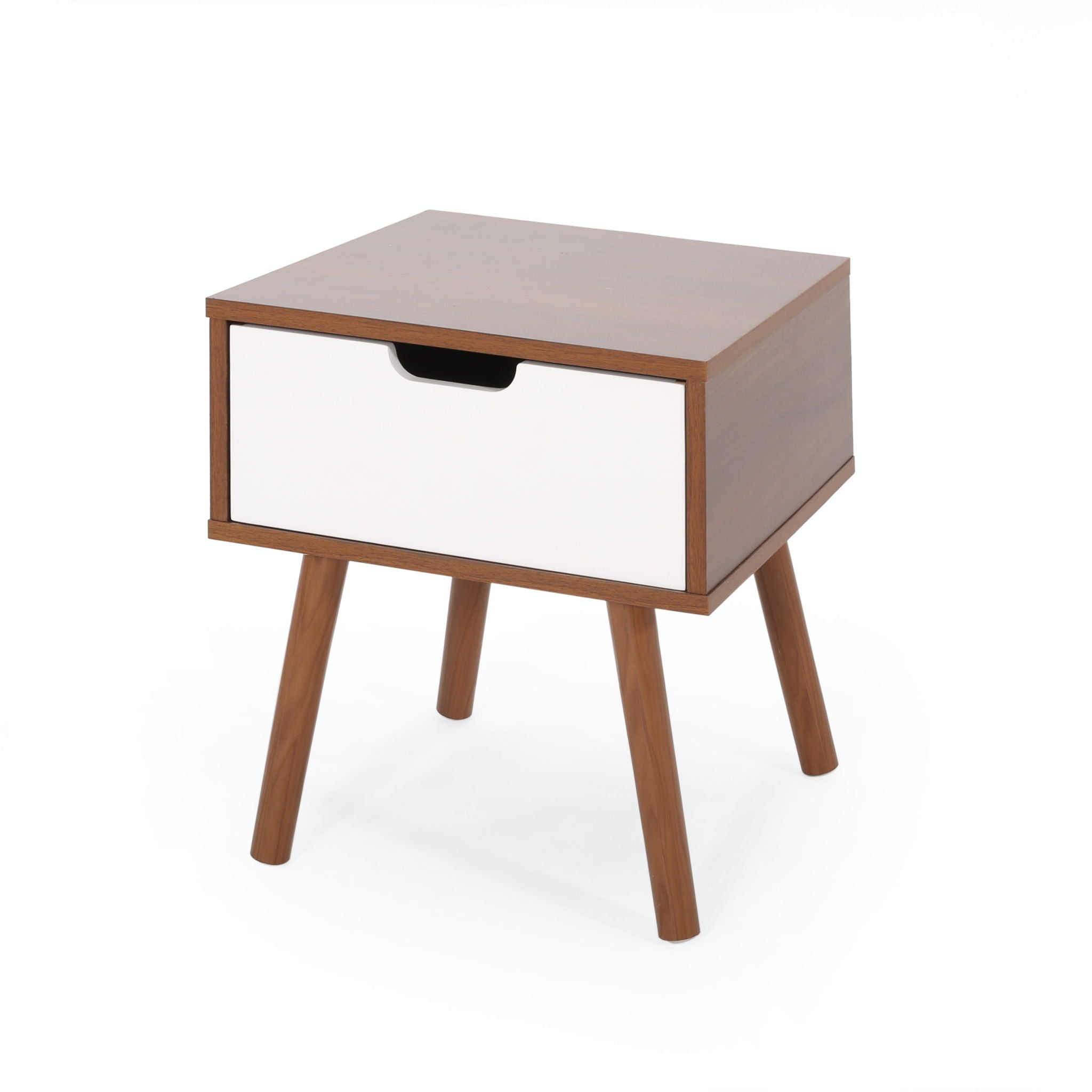 2 Toned Particle Board End Table