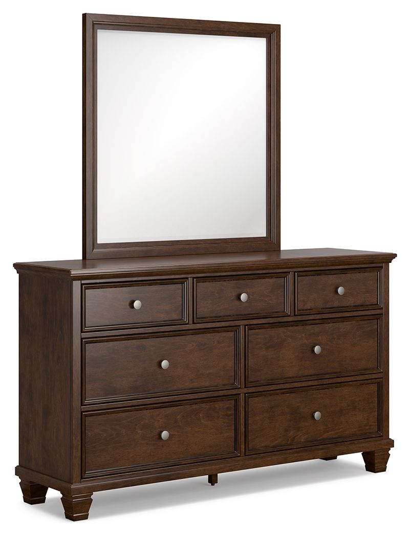 Signature Design by Ashley® Danabrin - Brown - Dresser And Mirror | Meri Furniture
