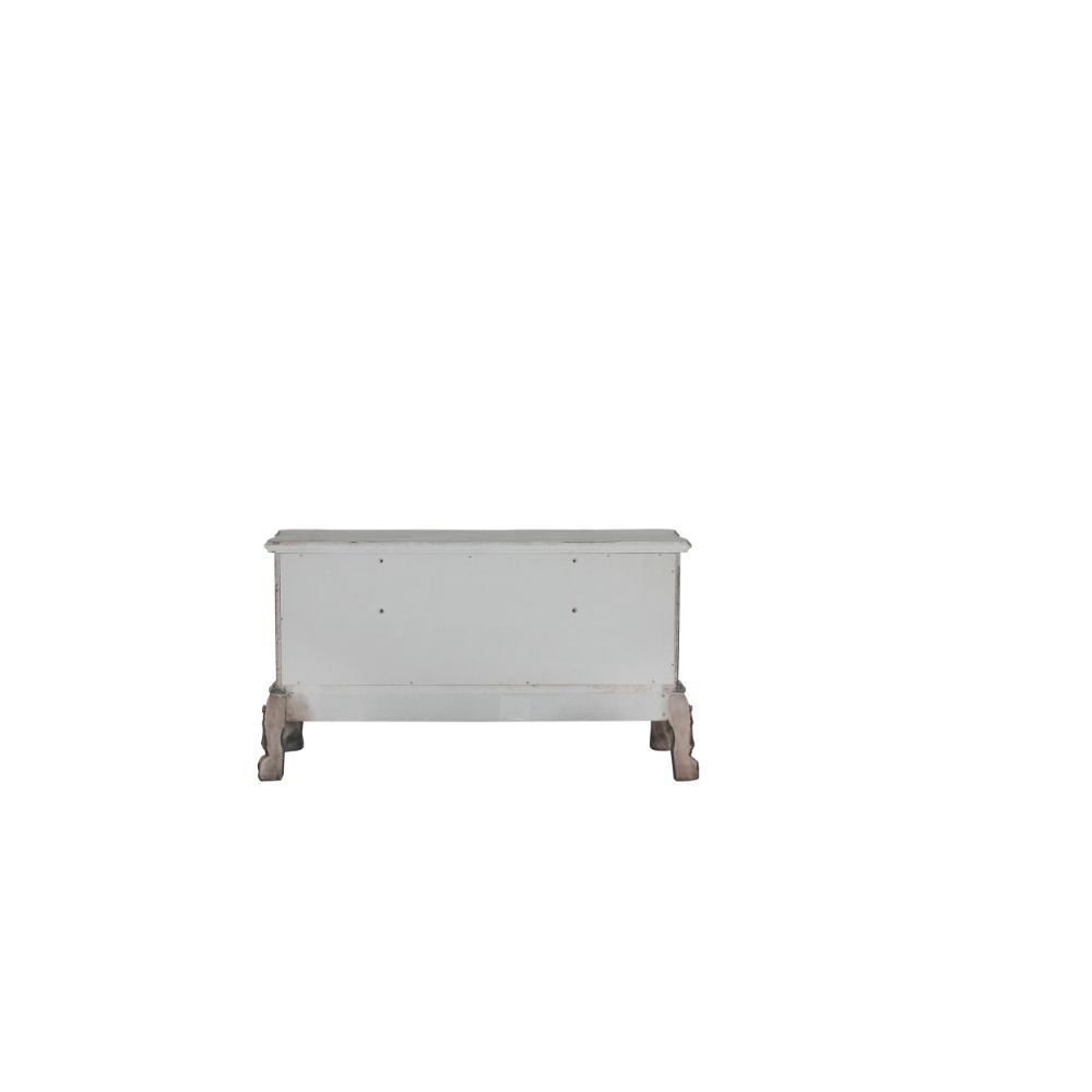 ACME Dresden - Vanity Desk - Vintage Bone White | Meri Furniture