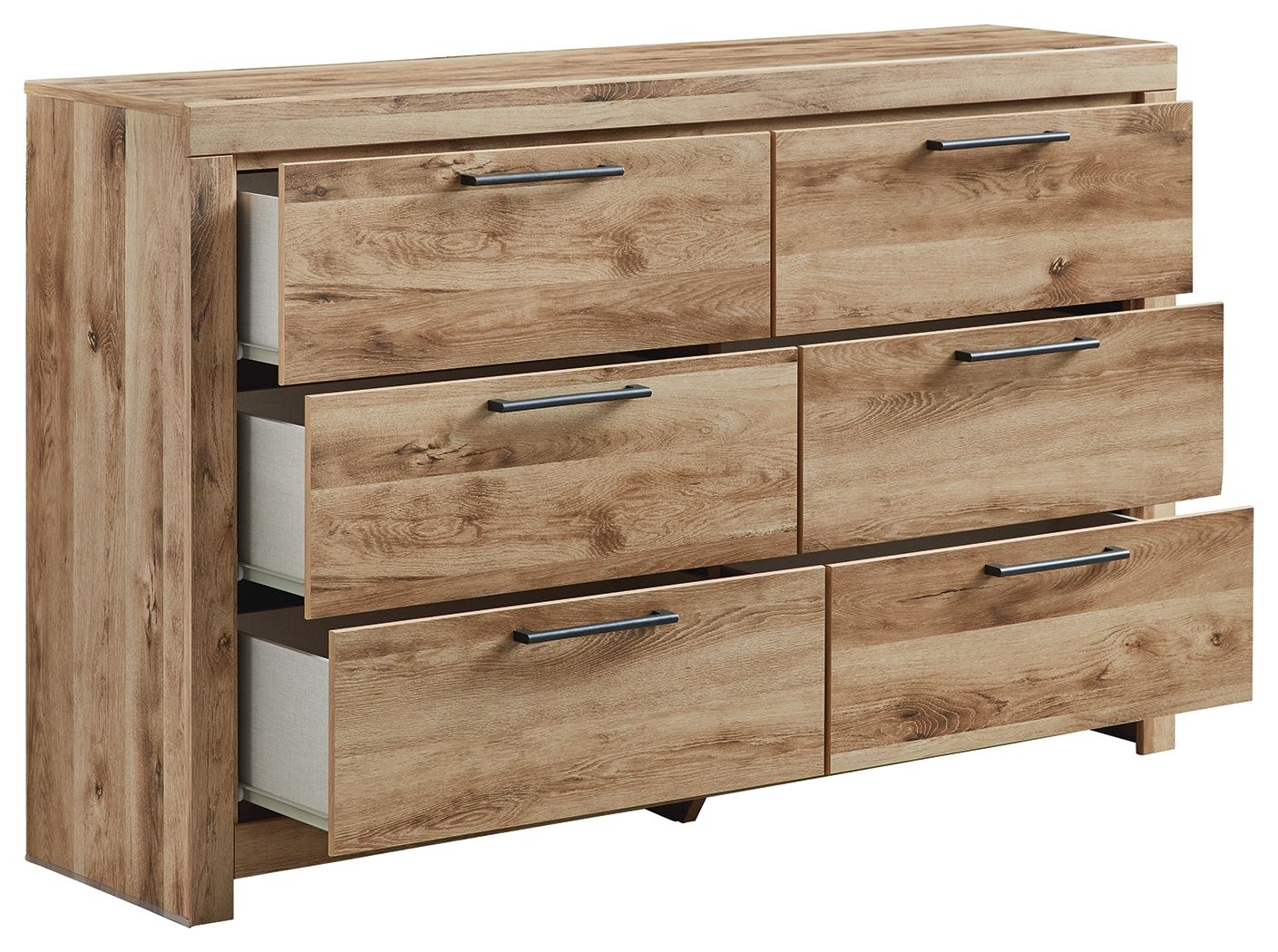 Signature Design by Ashley® Hyanna - Tan Brown - Six Drawer Dresser | Meri Furniture
