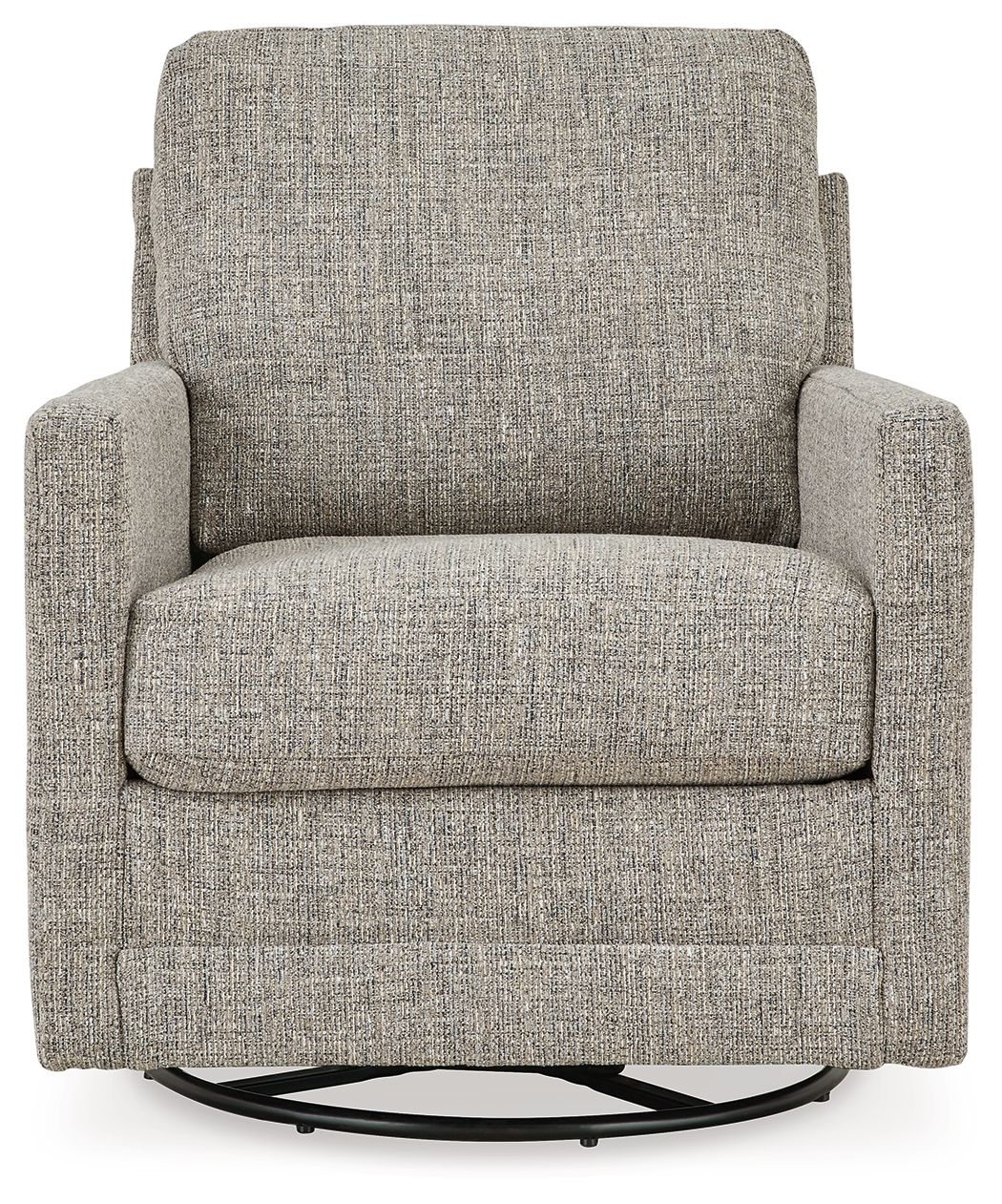 Ashley® Bralynn - Linen - Swivel Glider Accent Chair | Meri Furniture