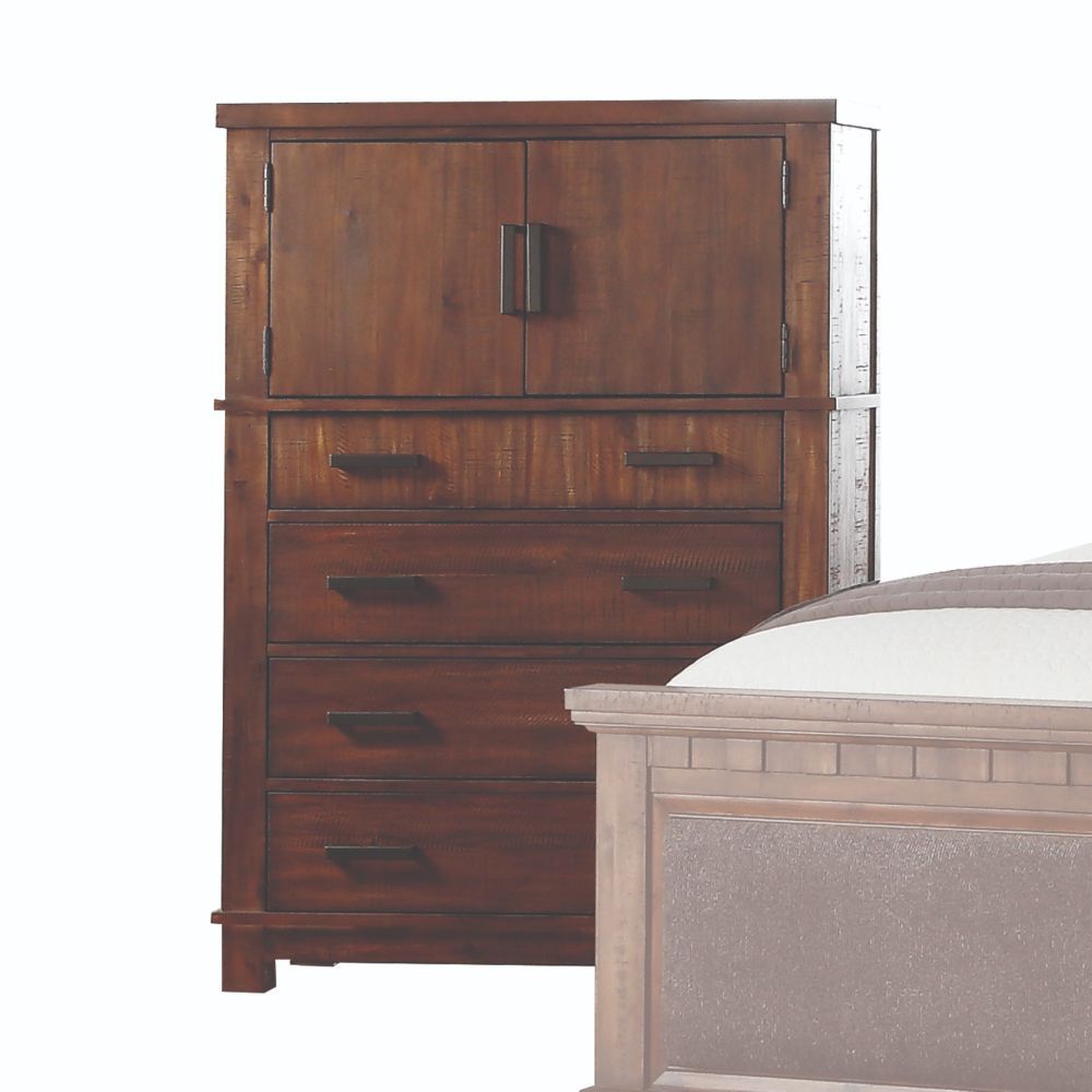 ACME Vibia - Chest - Cherry Oak | Meri Furniture