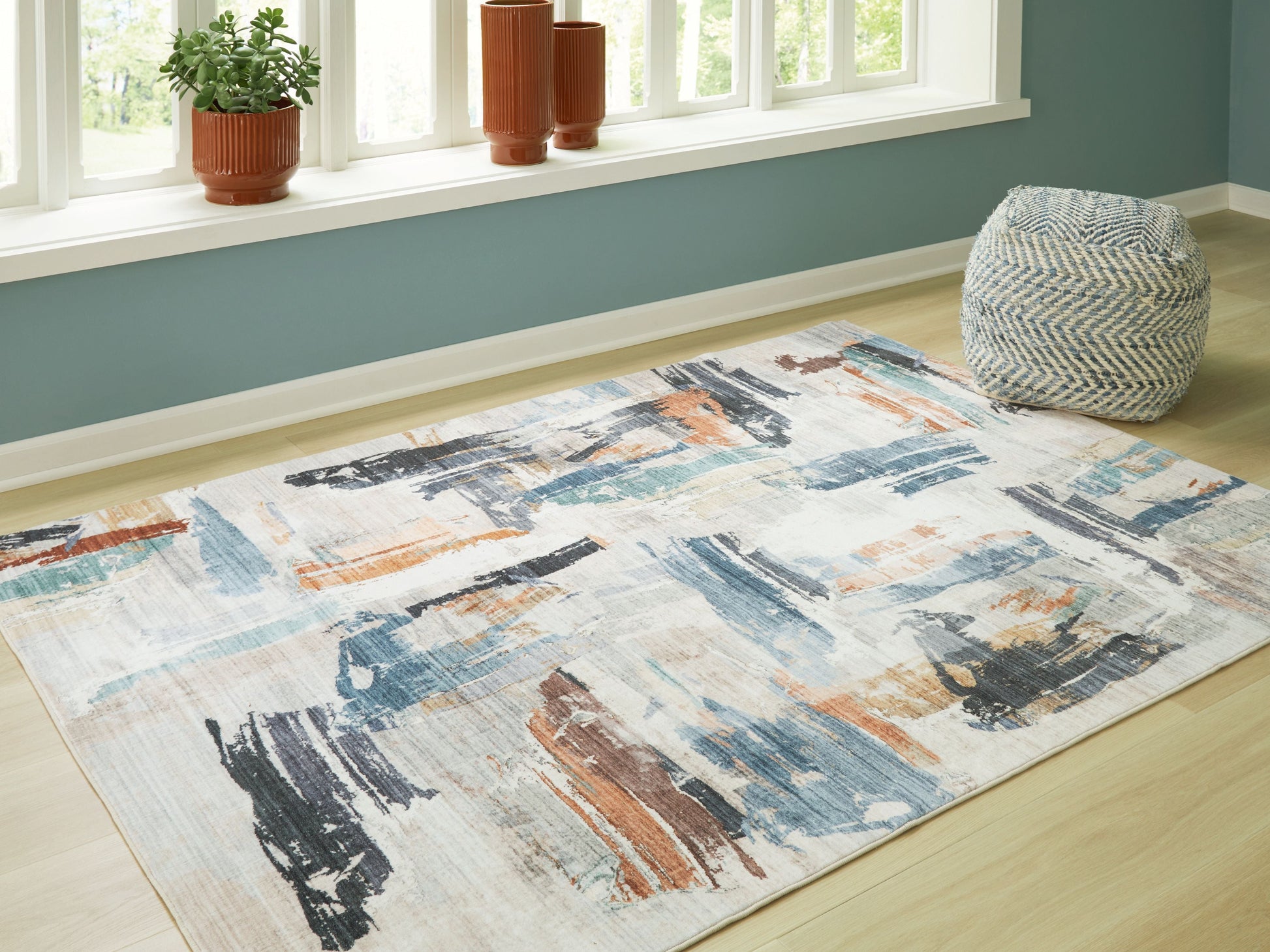 Signature Design by Ashley® Hessland - Washable Rug | Meri Furniture