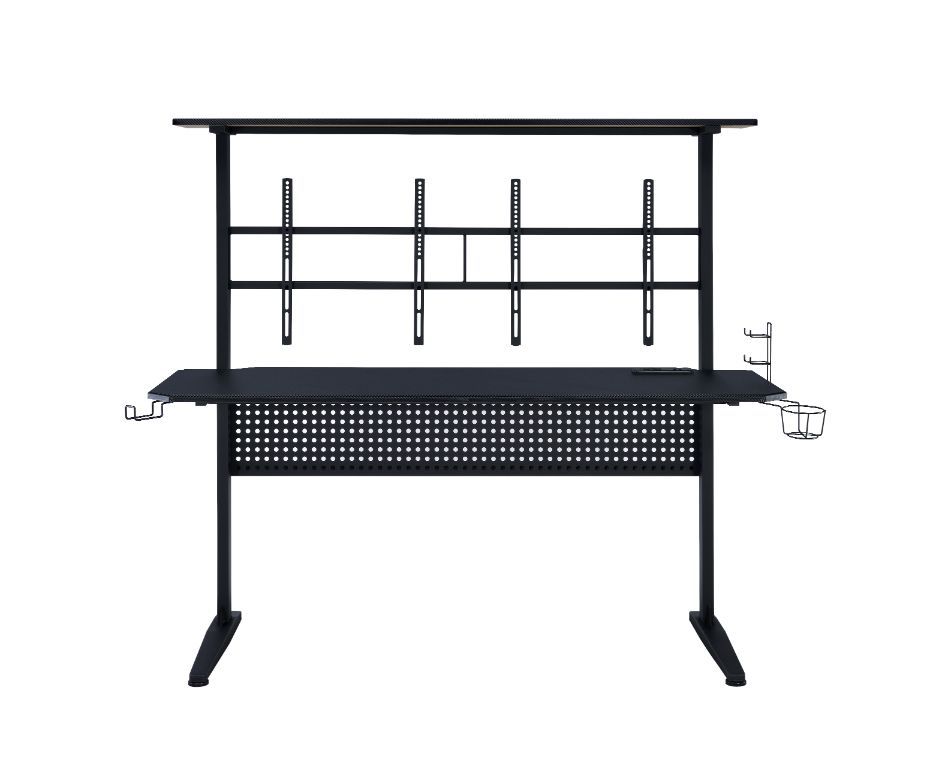 ACME Canzi - Gaming Table - Black Finish | Meri Furniture