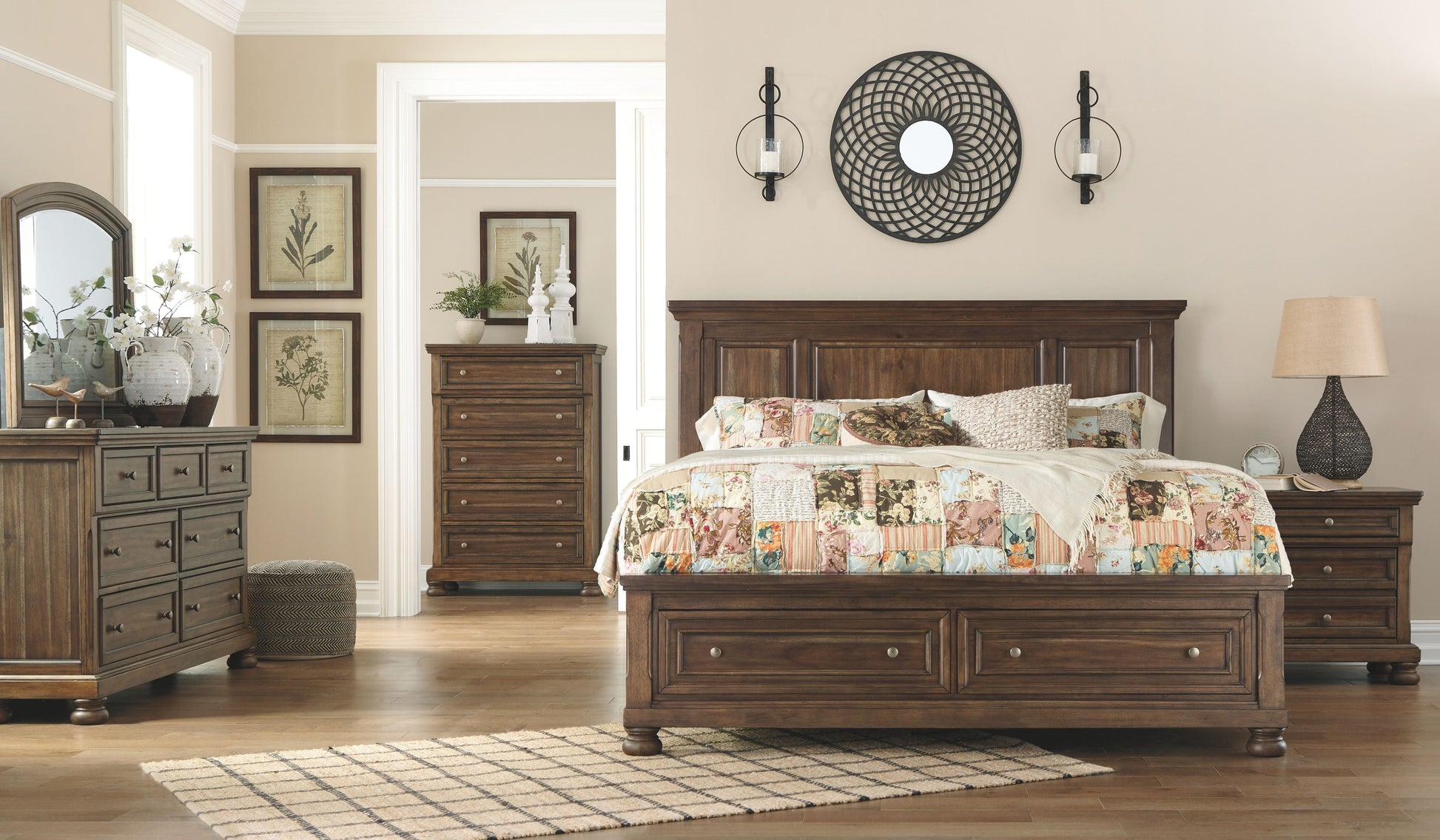 Signature Design by Ashley® Flynnter - Panel Bed | Meri Furniture