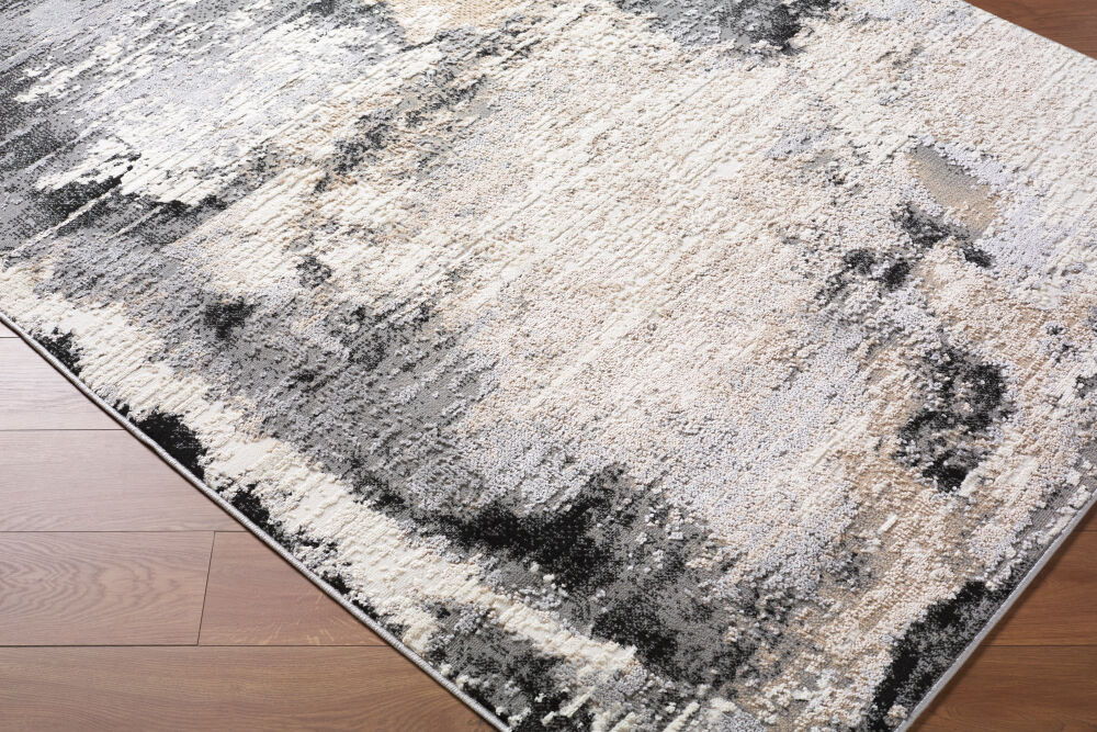Siyah Machine Woven Rug