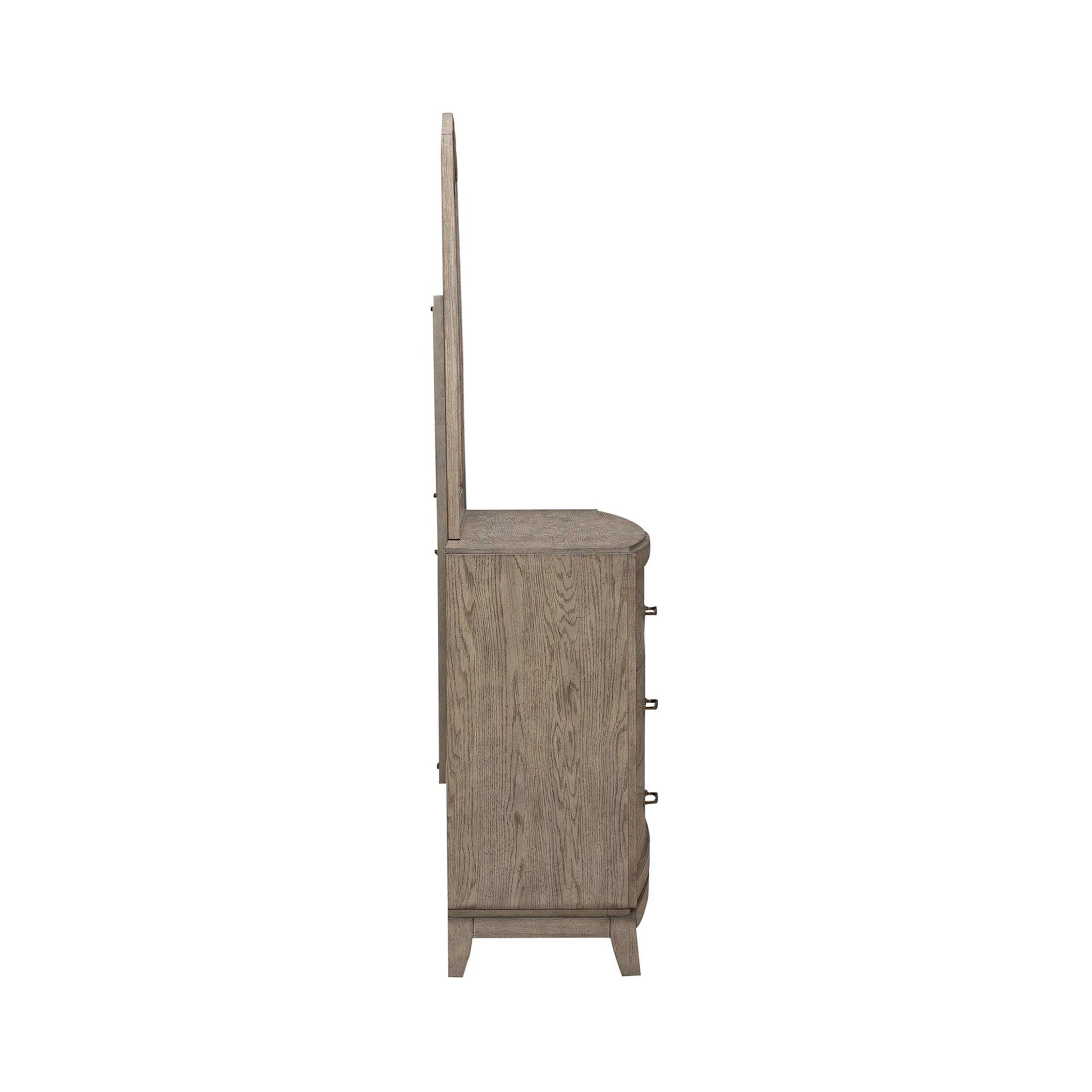 Liberty Furniture Avalon - Dresser & Mirror - Burnished Beige | Meri Furniture
