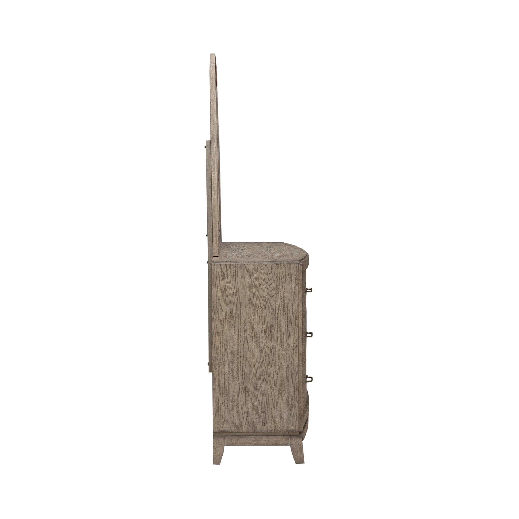 Liberty Furniture Avalon - Dresser & Mirror - Burnished Beige | Meri Furniture