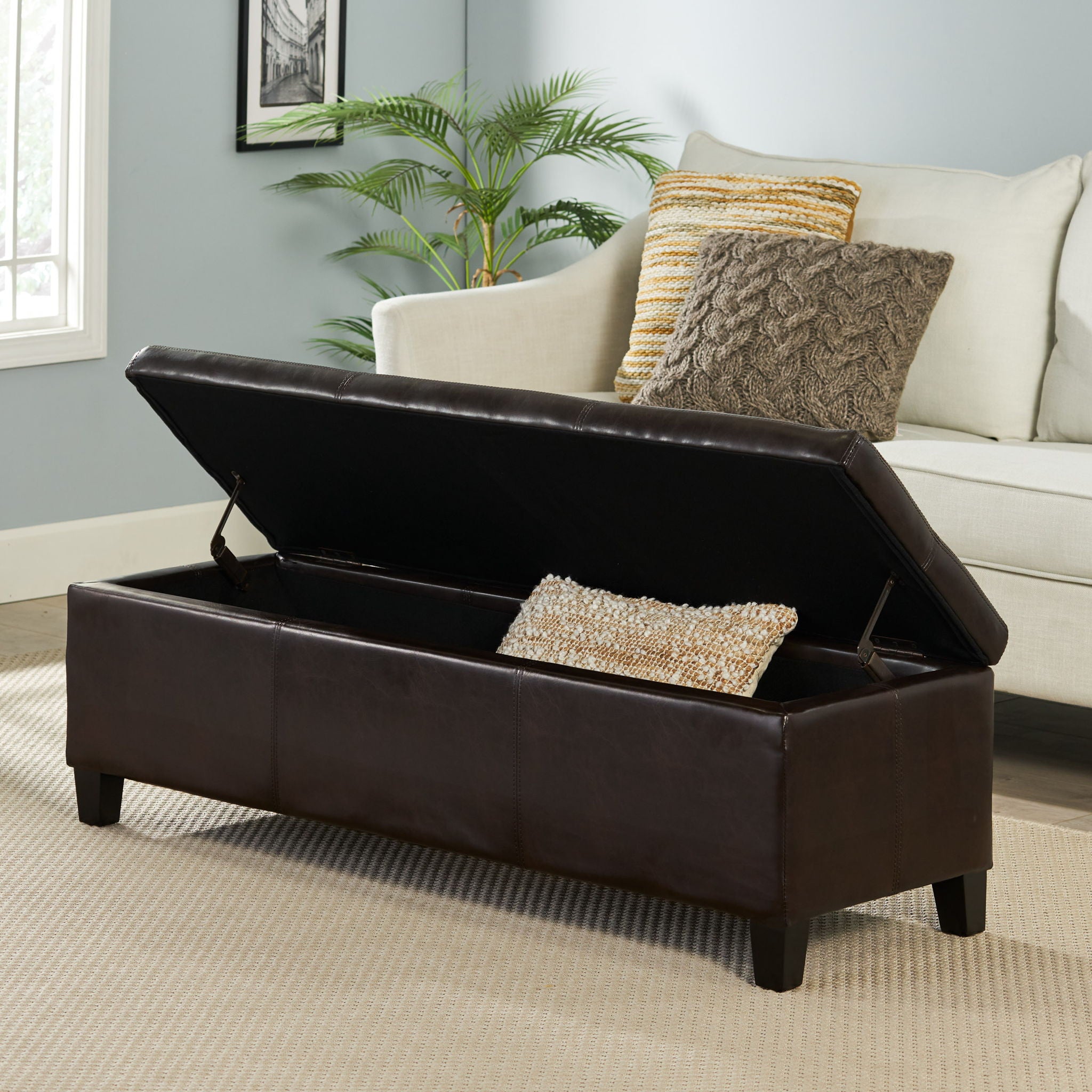 Glouster - Contemporary Storage Ottoman