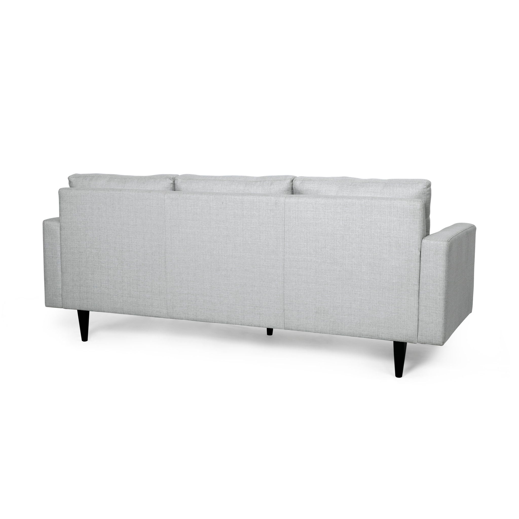 Jenny - Contemporary Tufted Fabric 3 Seater Sofa