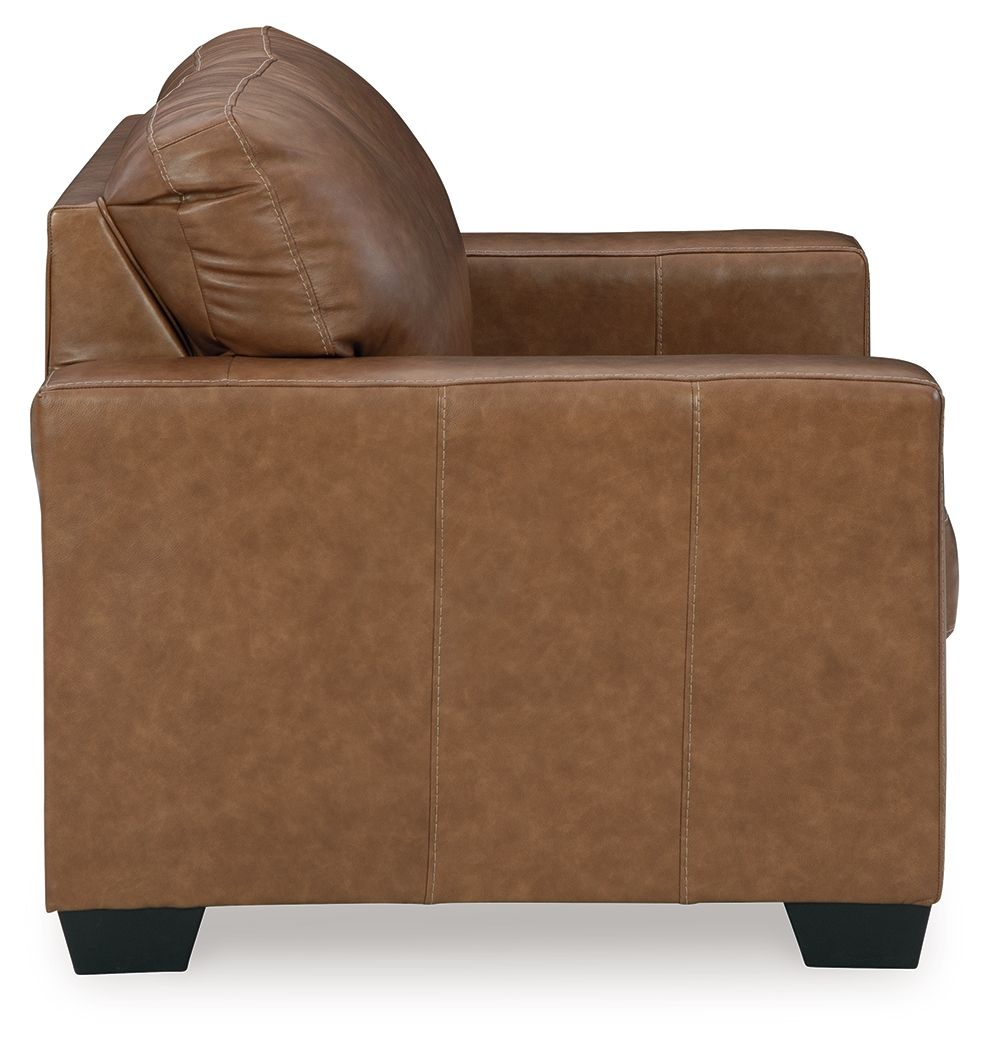 Signature Design by Ashley® Bolsena - Caramel - Loveseat | Meri Furniture