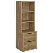 Westpark - 3-Shelf Bookcase USB And Lockable Drawer