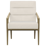 Kirra - Upholstered Metal Arm Accent Chair