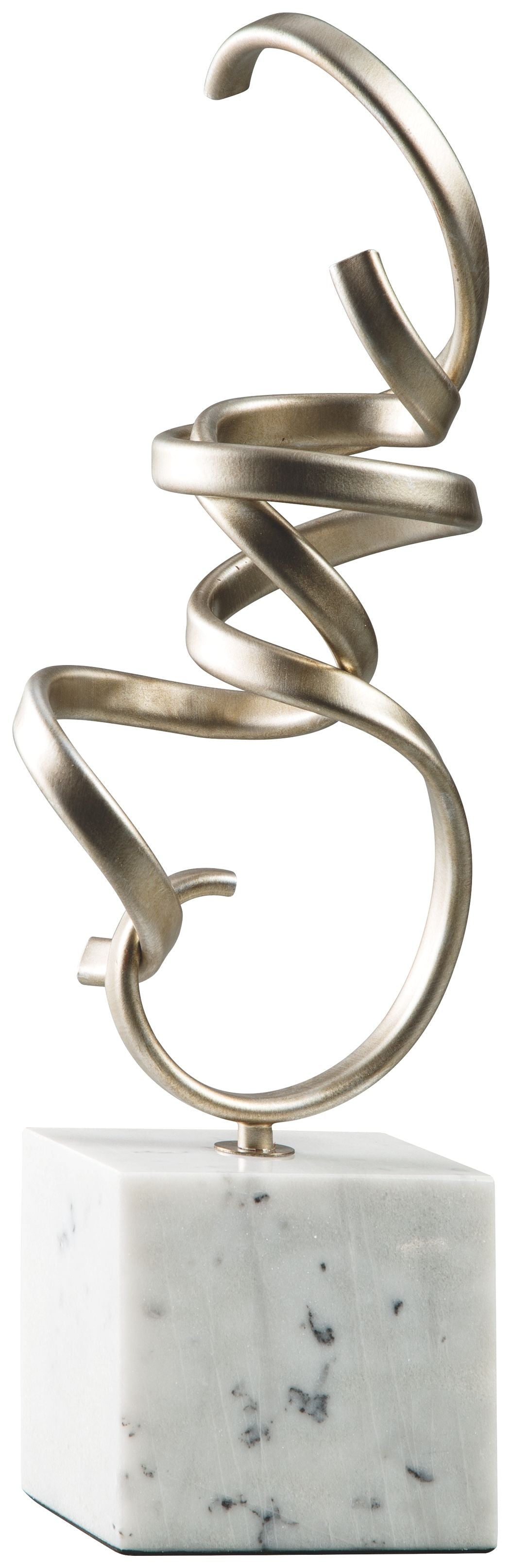 Ashley Furniture Pallaton - Champagne / White - Sculpture | Meri Furniture