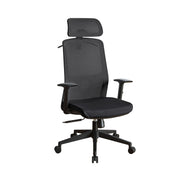 ACME •KD, Office Chair•Seat: Swivel (360 Degrees), and Adjustable Height•Padded Seat Cushion•Back Cushion w/Breathable Mesh Material•5-Star Base w/Casters•Seat Cushion Thickness: 3"•Adjustable Headrest(3 Angels & 6 cm) & Armrest(8 cm) | Meri Furniture