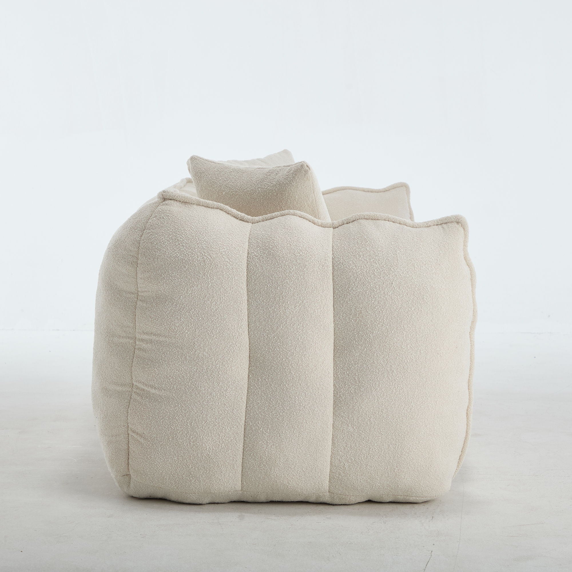 Cozy Beanbag Chair With High Resilience Foam Core For 2