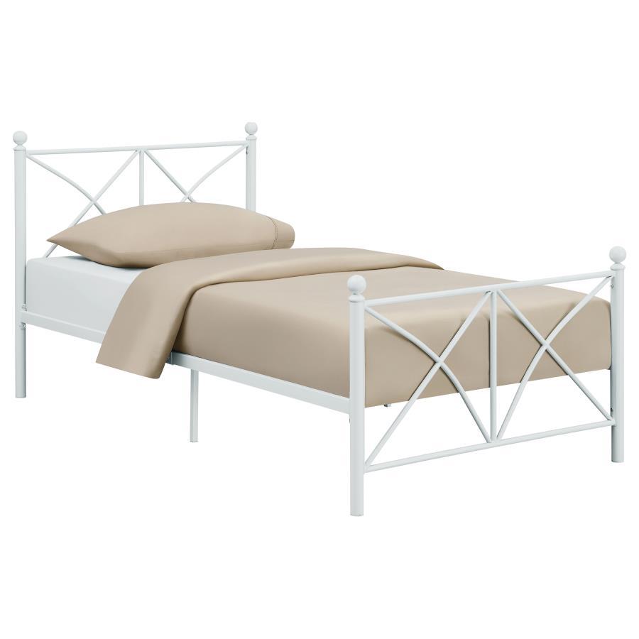 Coaster Fine Furniture Hart - Metal Open Frame Bed | Meri Furniture