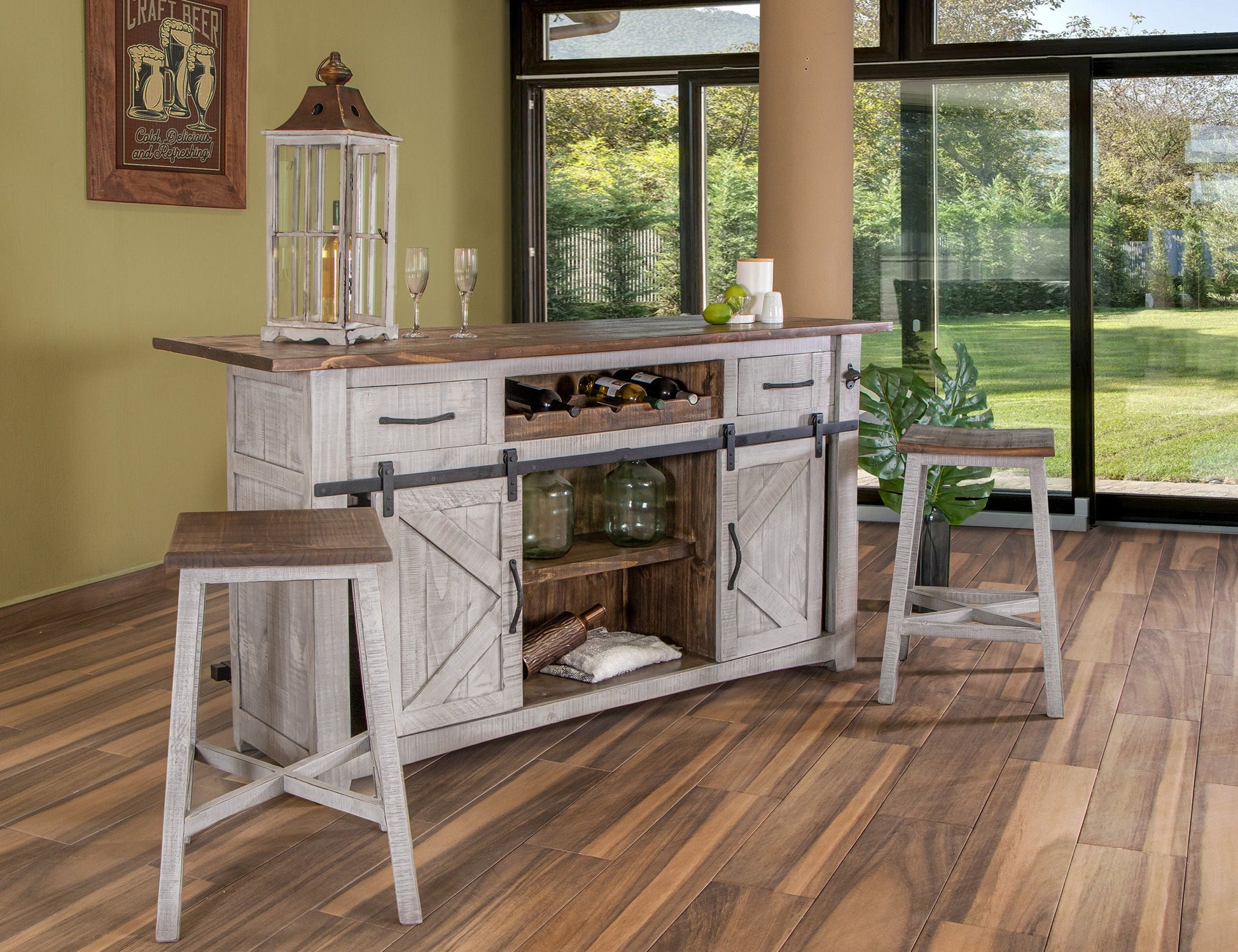 International Furniture Direct Pueblo - Bar | Meri Furniture